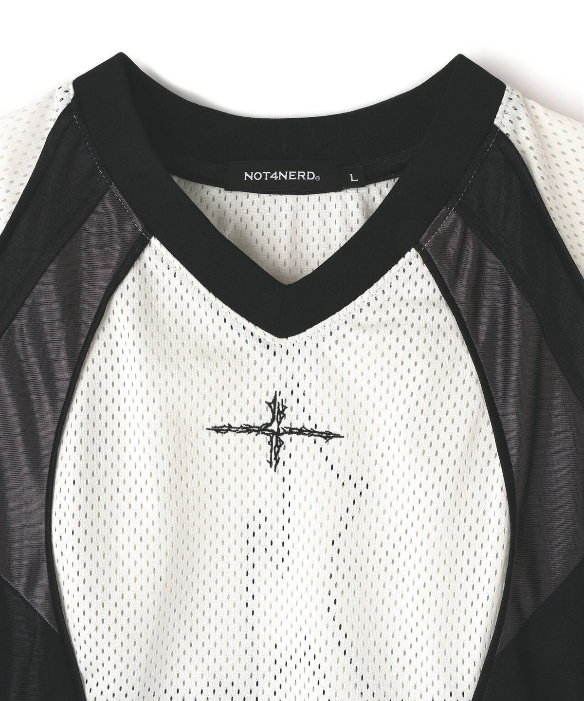 NOT4NERD/ノットフォーナード/4 SYMBOL COLOUR MESH T-SHIRT