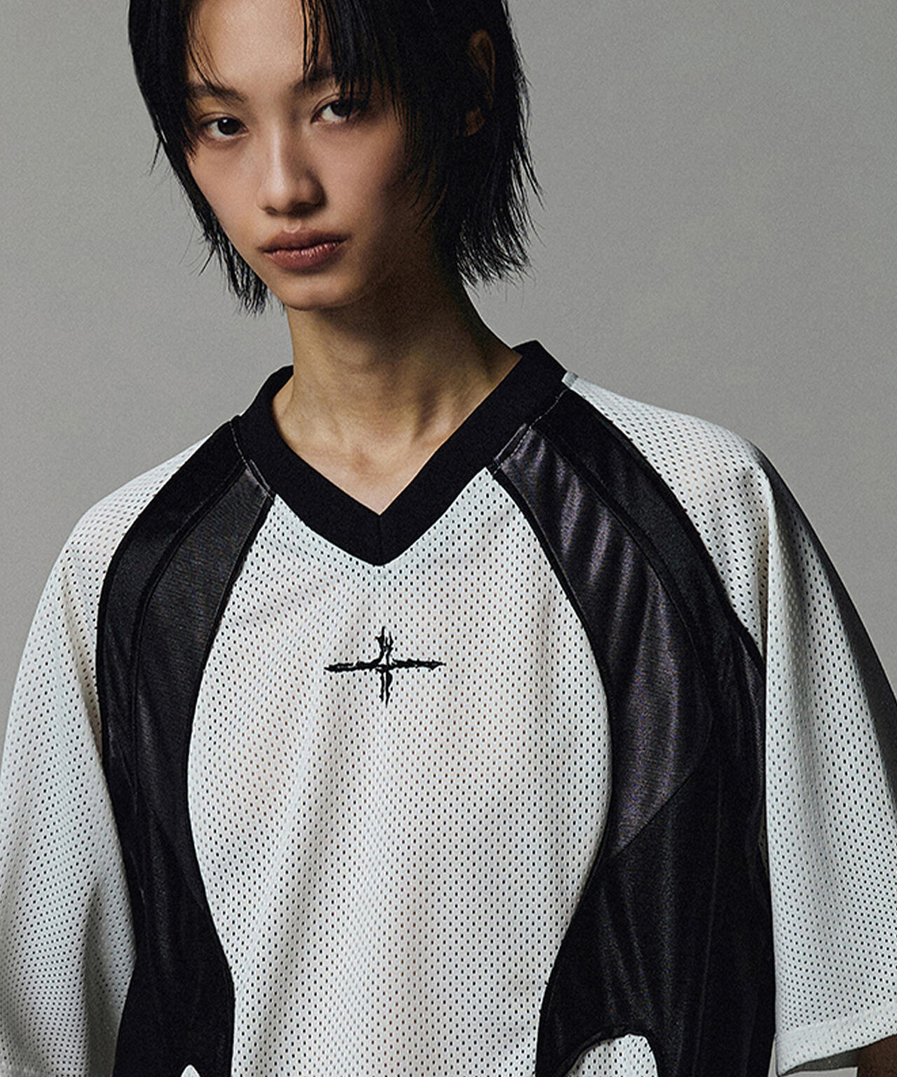 NOT4NERD/ノットフォーナード/4 SYMBOL COLOUR MESH T-SHIRT