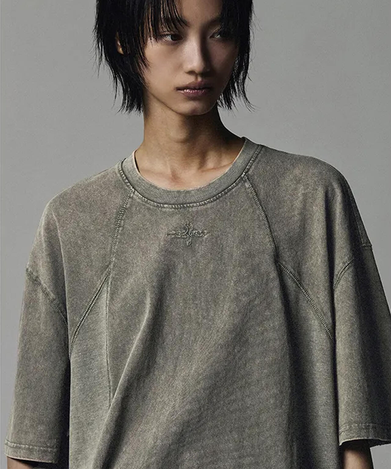NOT4NERD/ノットフォーナード/4 CROSS SYNBOL PIGMENT TEE