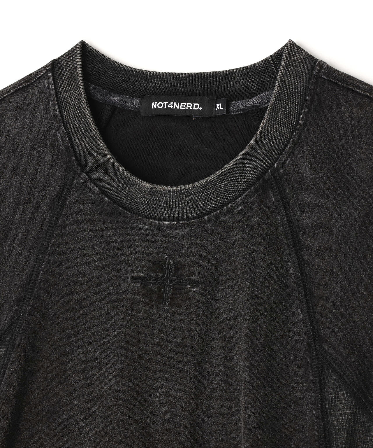 NOT4NERD/ノットフォーナード/4 CROSS SYNBOL PIGMENT TEE