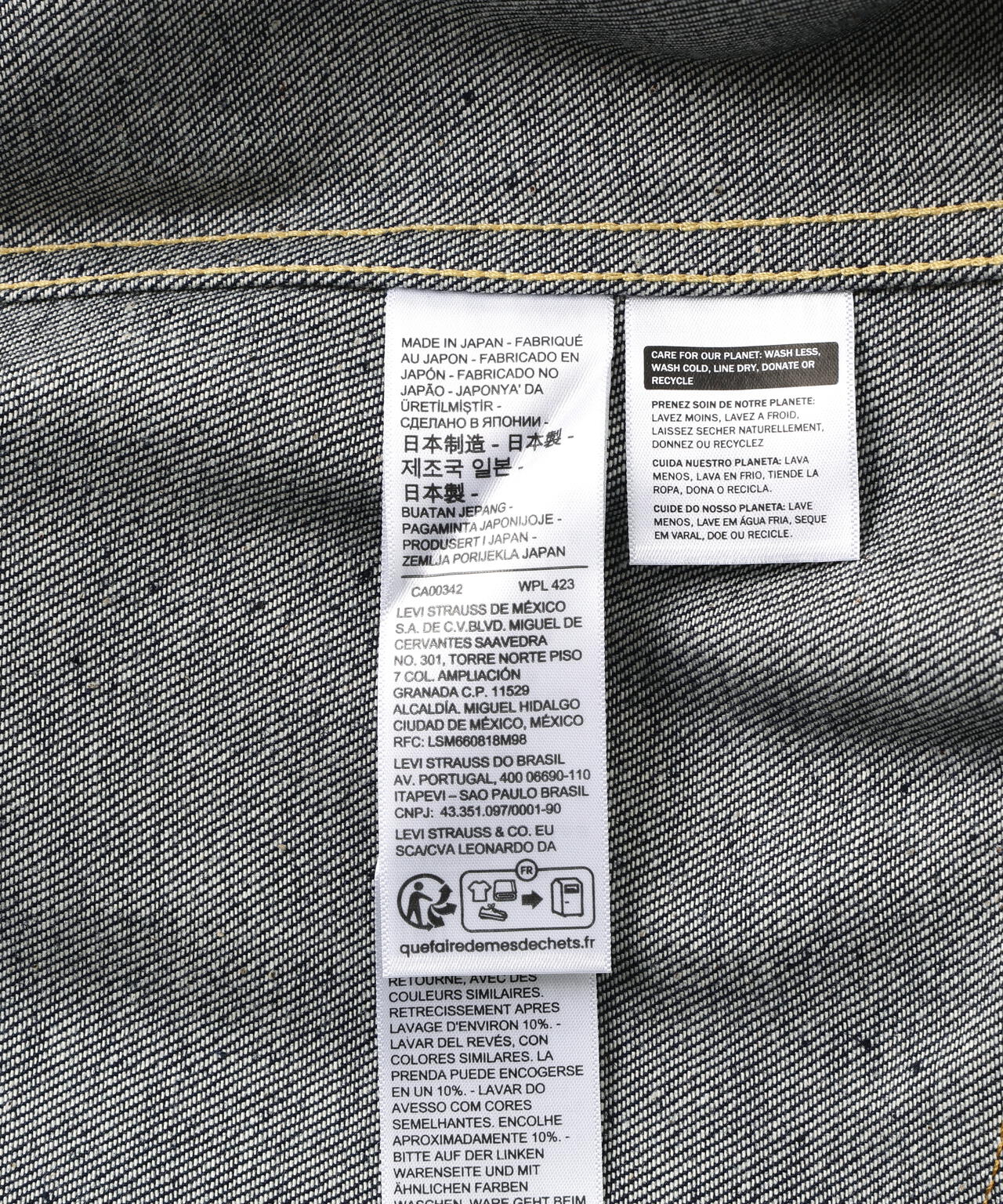 LEVI'S VINTAGE CLOTHING/1936 TYPE1 TRACKER JACKET - INDIGO