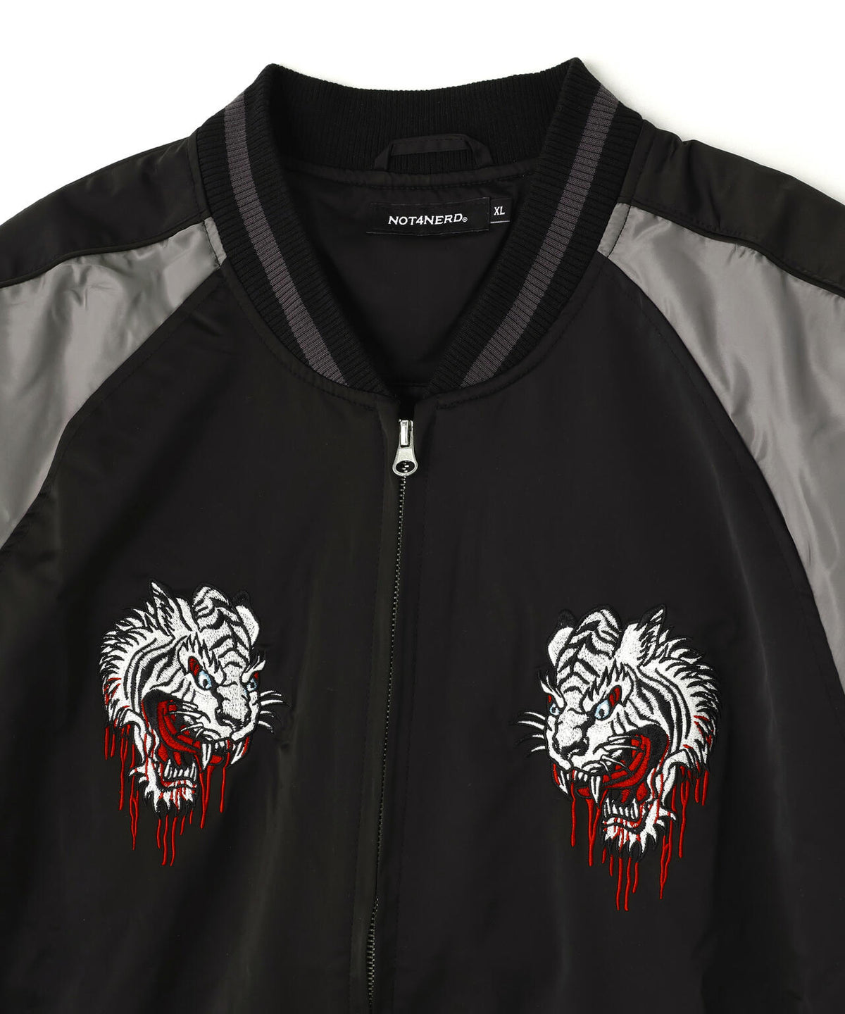 NOT4NERD/ノットフォーナード/TIGER SATIN BLOUSON JACKET
