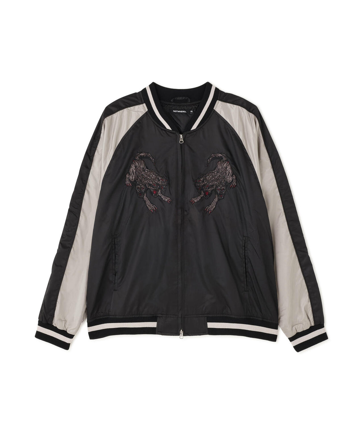 NOT4NERD/ノットフォーナード/CERBERUS SATIN SOUVENIR JACKET