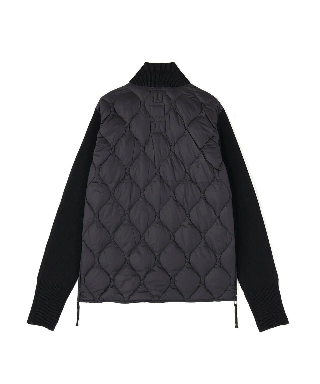 TAION/タイオン/MILITARY HI NECK KNIT+DOWN JACKET SOFT SHELL【WOMEN】