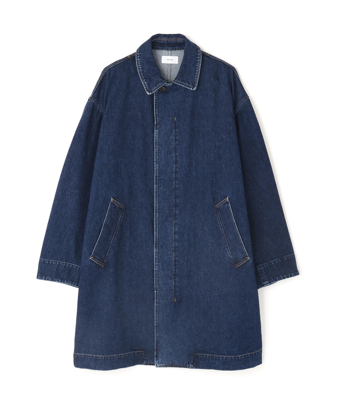 CEIVE/シーヴ/DENIM BALMACAAN COAT