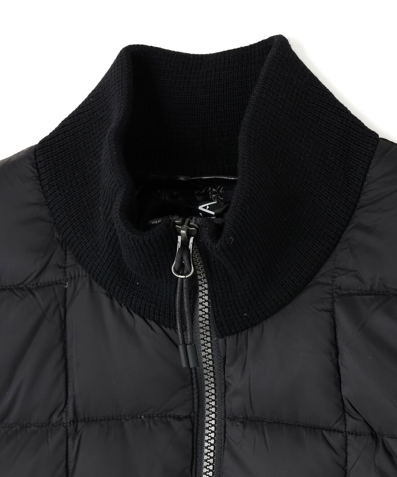 TAION/タイオン/HI NECK DOWN JACKET+SLEEVE KNIT【MEN】