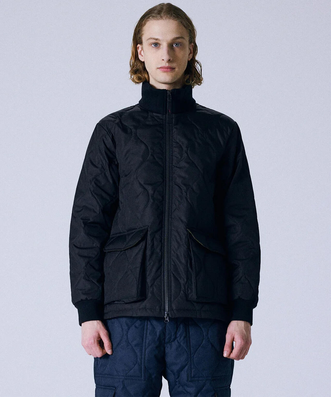 TAION/タイオン/MILITARY LIB HI NECK DOWN JACKET【UNISEX】