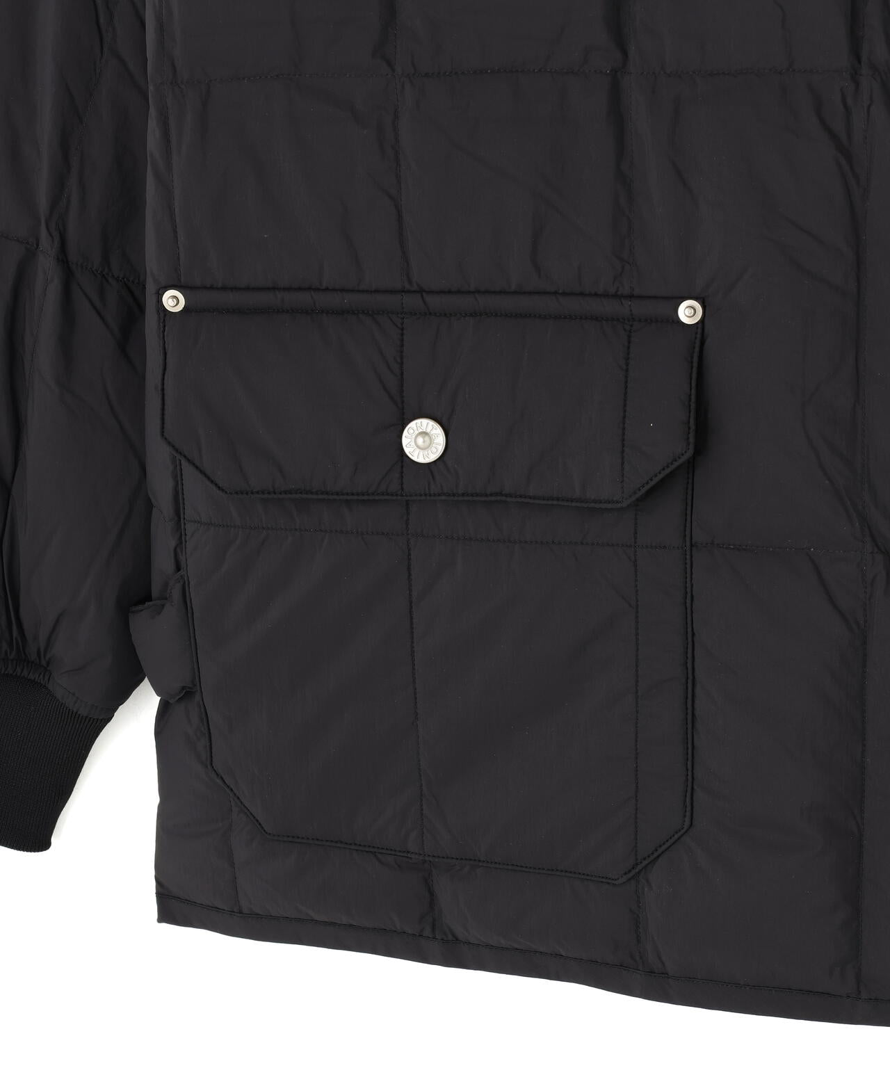 TAION/タイオン/WORK W-ZIP HOOD LIBNECK DOWN JACKET【UNISEX】