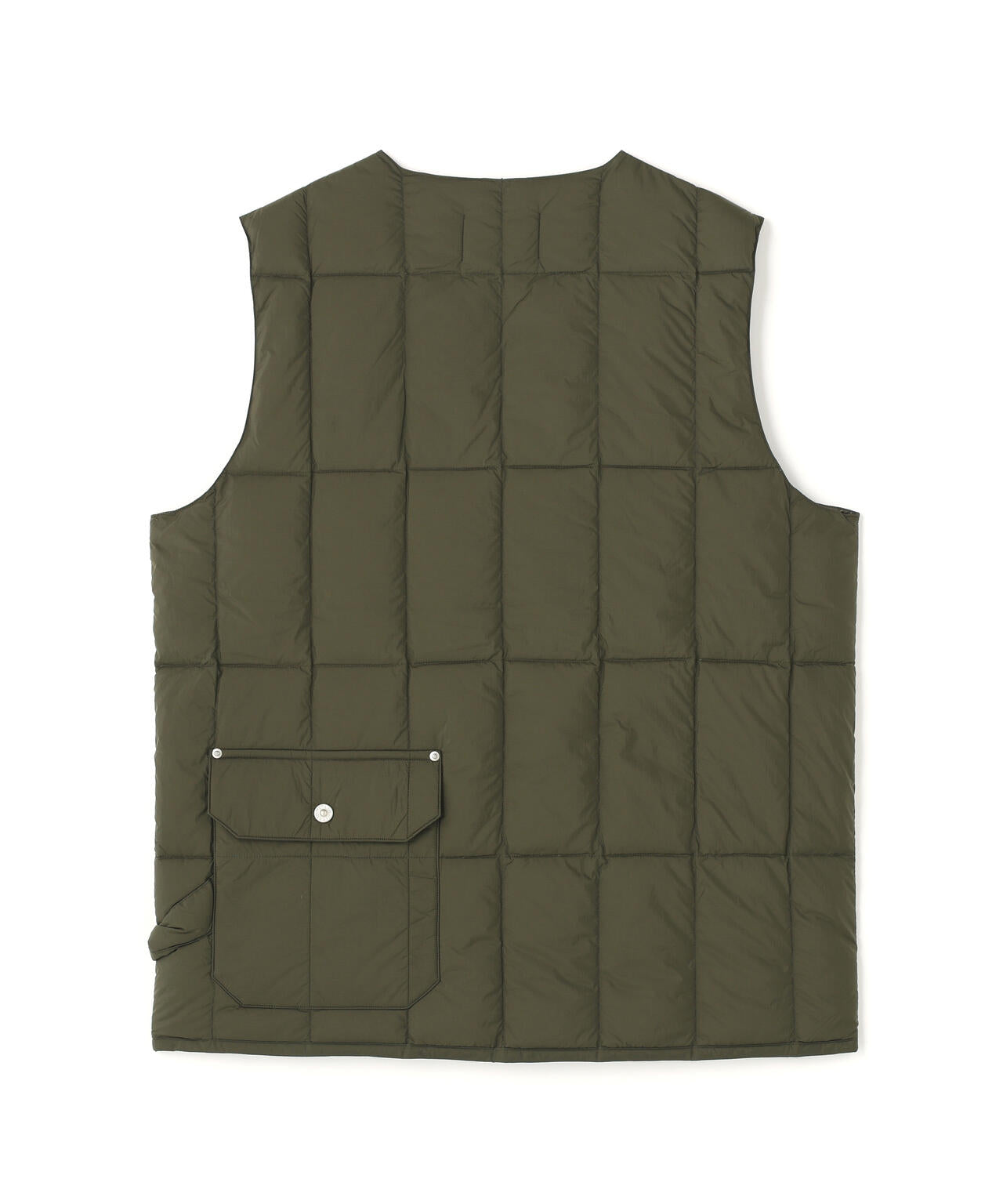 TAION/タイオン/WORK V NECK BUTTON DOWN VEST【UNISEX】