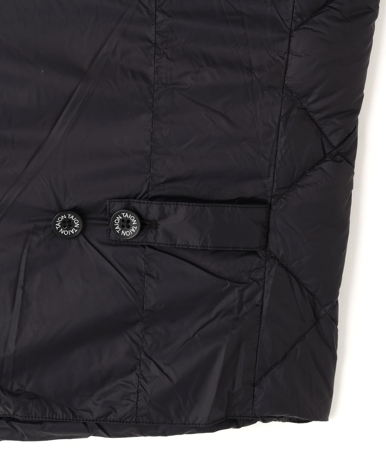 TAION/タイオン/CITY SINGLE BUTTON DOWN GILET【MEN】