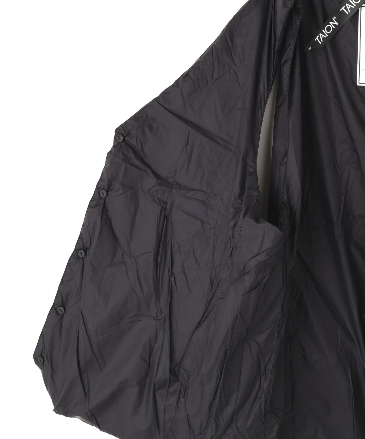 TAION/タイオン/CITY SINGLE BUTTON DOWN GILET【MEN】