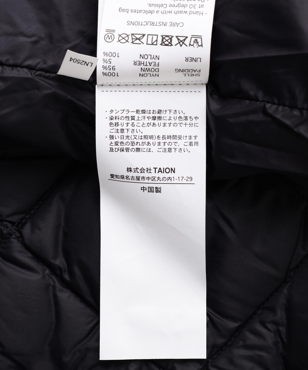 TAION/タイオン/CITY SINGLE BUTTON DOWN GILET【MEN】