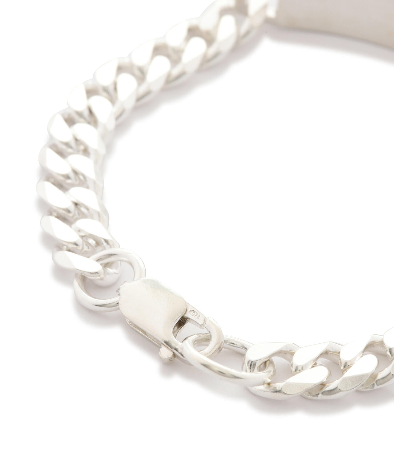 【20/80】トゥエンティーエイティー/STERLING SILVER ID BRACELET 8mm WIDTH