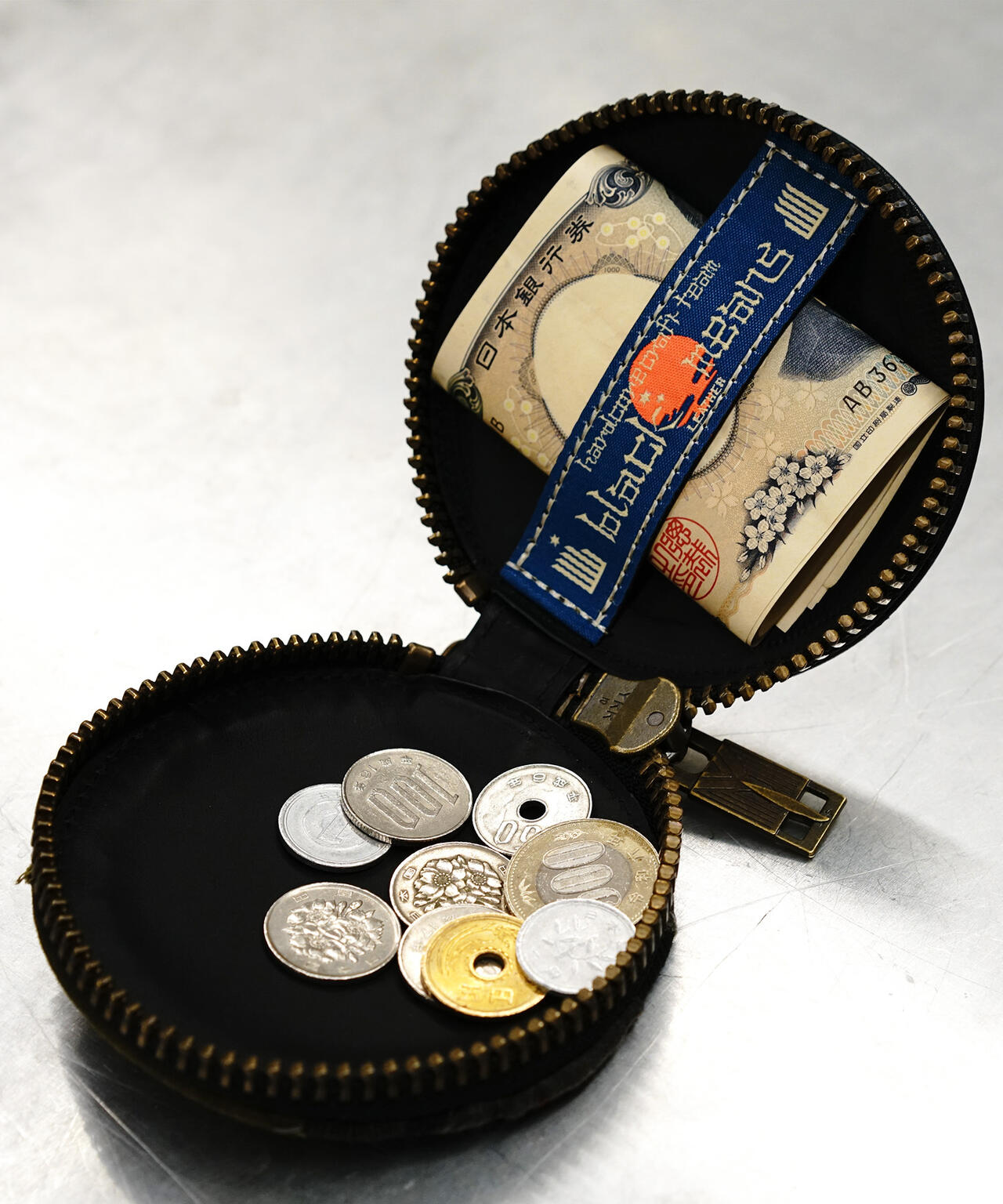 Blackmeans/【LHP EXCLUSIVE】LEATHER COIN CASE "BORO"