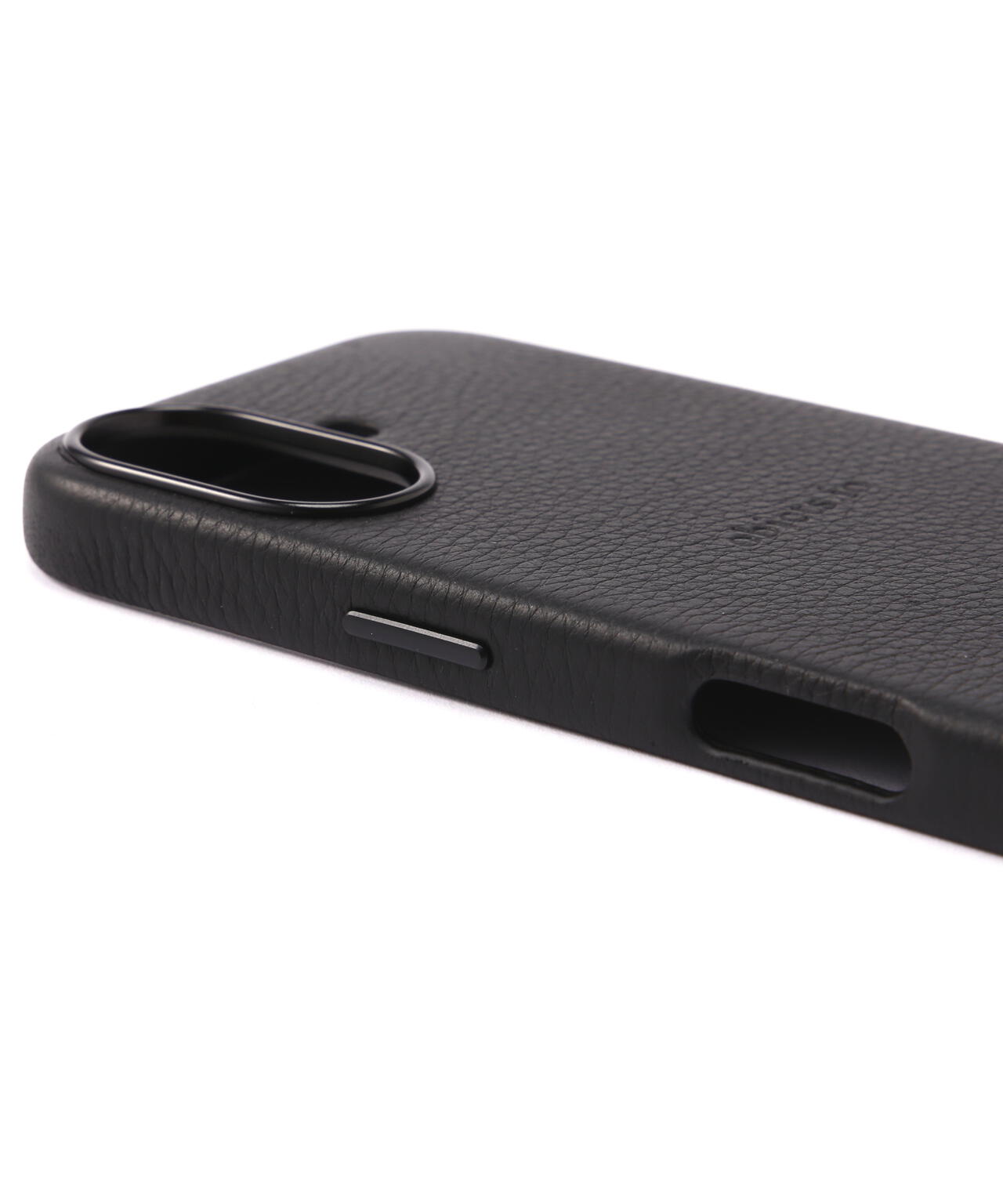 objcts.io/オブジェクツアイオー/iPhone CARABINER LEATHER CASE - iPhone16