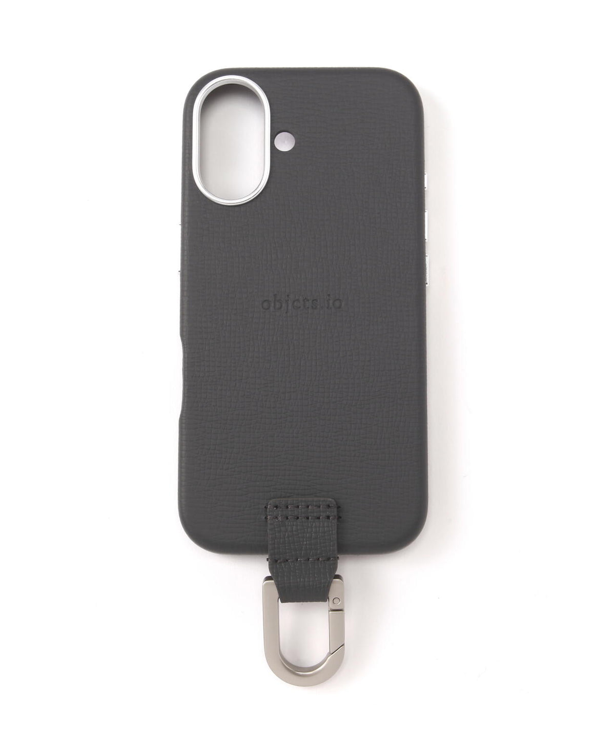 objcts.io/オブジェクツアイオー/iPhone CARABINER LEATHER CASE - iPhone16
