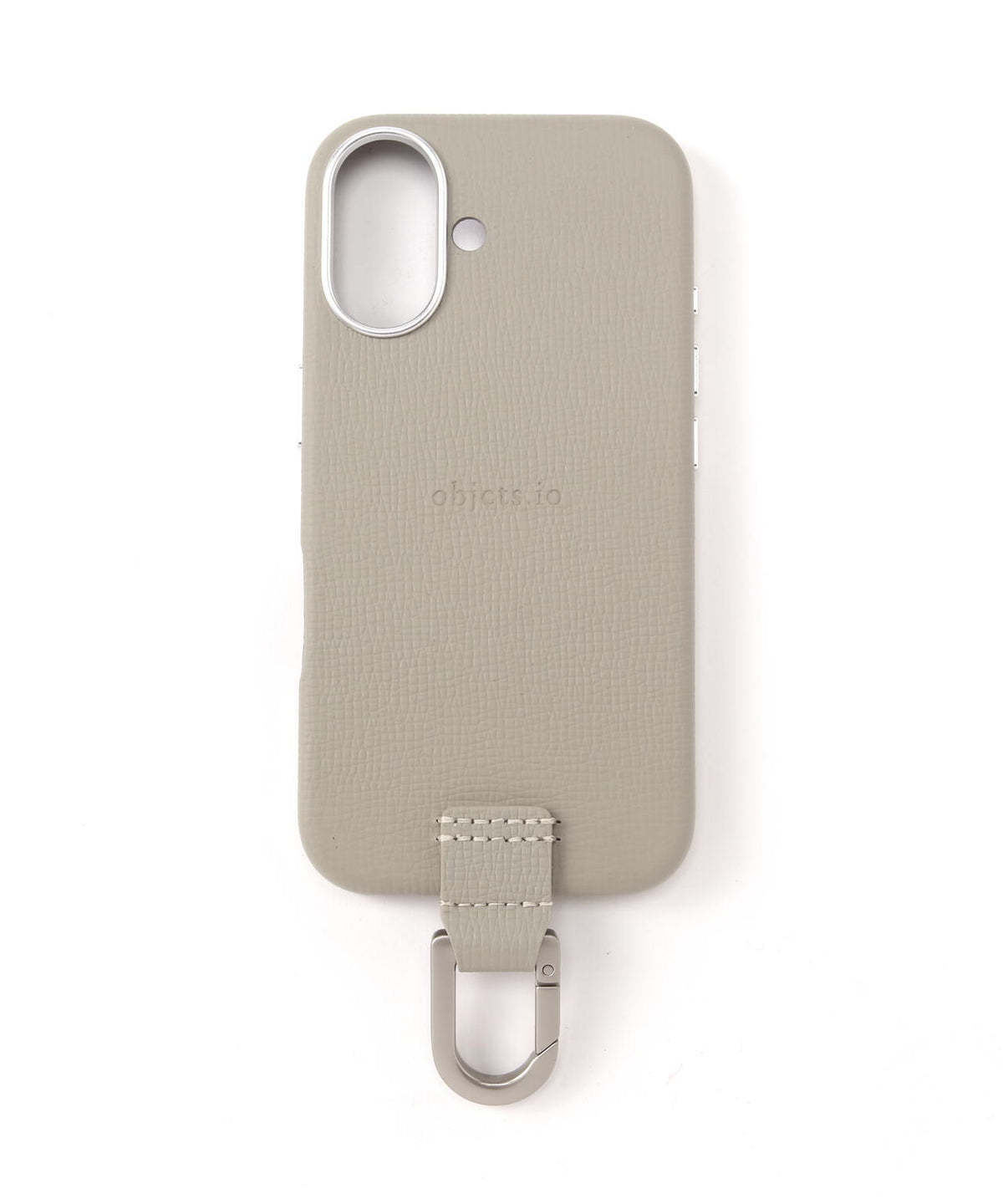 objcts.io/オブジェクツアイオー/iPhone CARABINER LEATHER CASE - iPhone16