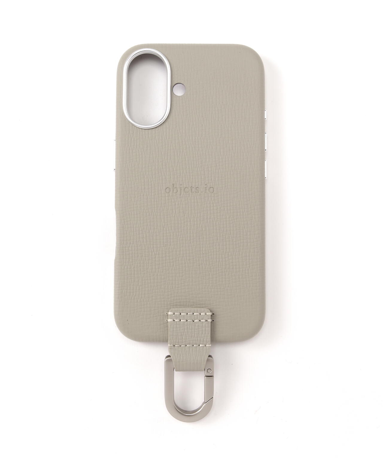 objcts.io/オブジェクツアイオー/iPhone CARABINER LEATHER CASE - iPhone16