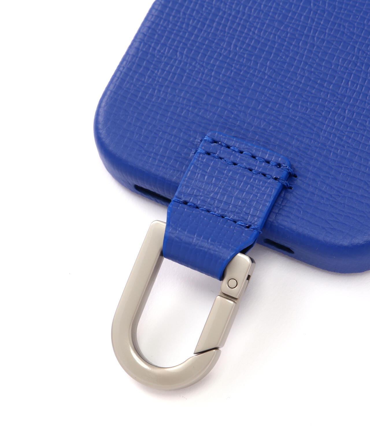 objcts.io/オブジェクツアイオー/iPhone CARABINER LEATHER CASE - iPhone16 Pro