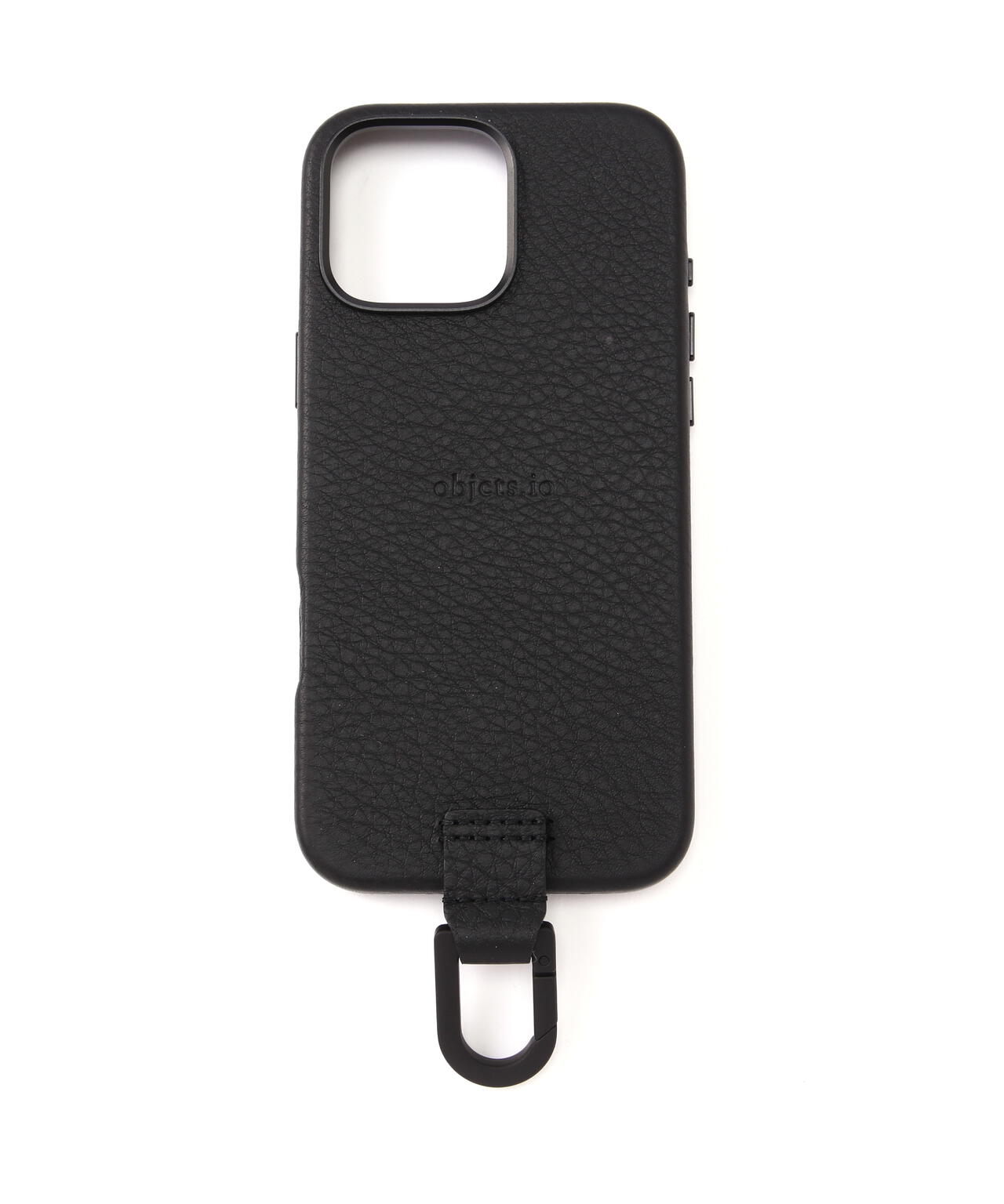 objcts.io/オブジェクツアイオー/iPhone CARABINER LEATHER CASE - iPhone16 Pro Max