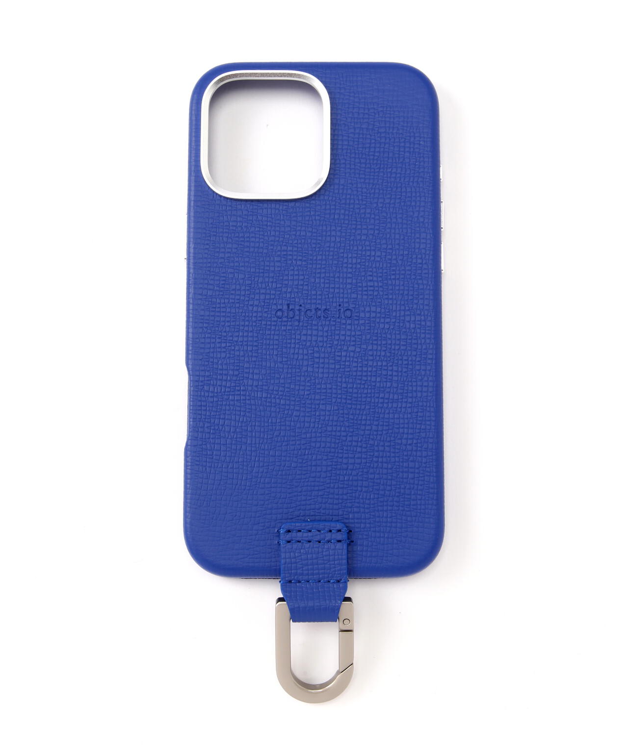 objcts.io/オブジェクツアイオー/iPhone CARABINER LEATHER CASE - iPhone16 Pro Max