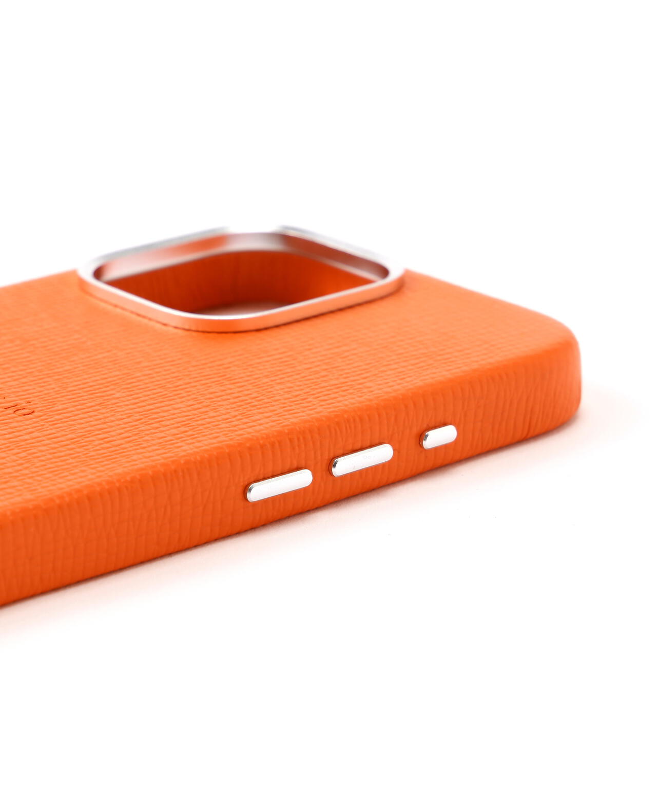 objcts.io/オブジェクツアイオー/iPhone CARABINER LEATHER CASE - iPhone16 Pro Max