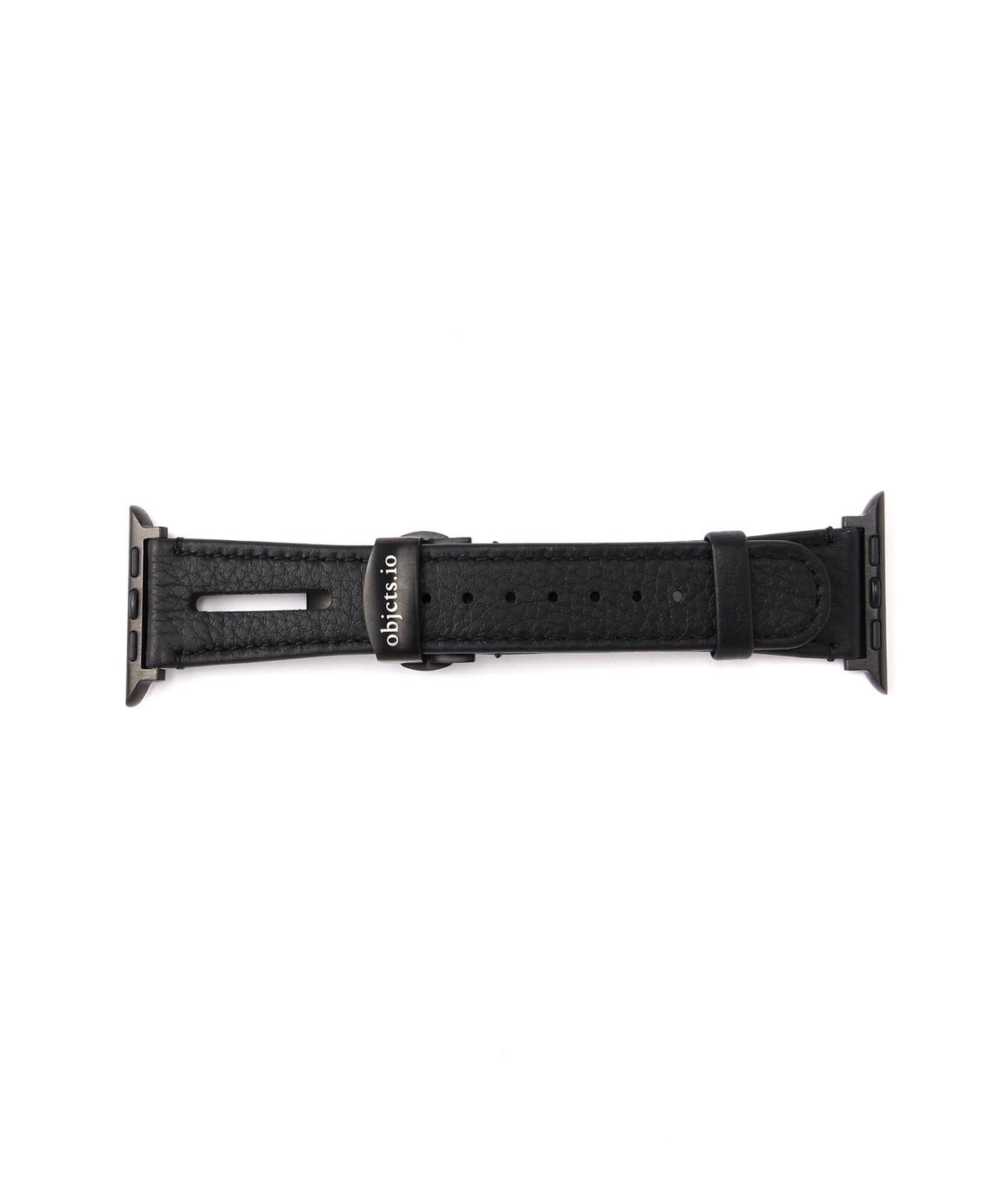 objcts.io/オブジェクツアイオー/LEATHER HYBRID BAND D BUCKLE - Apple Watch