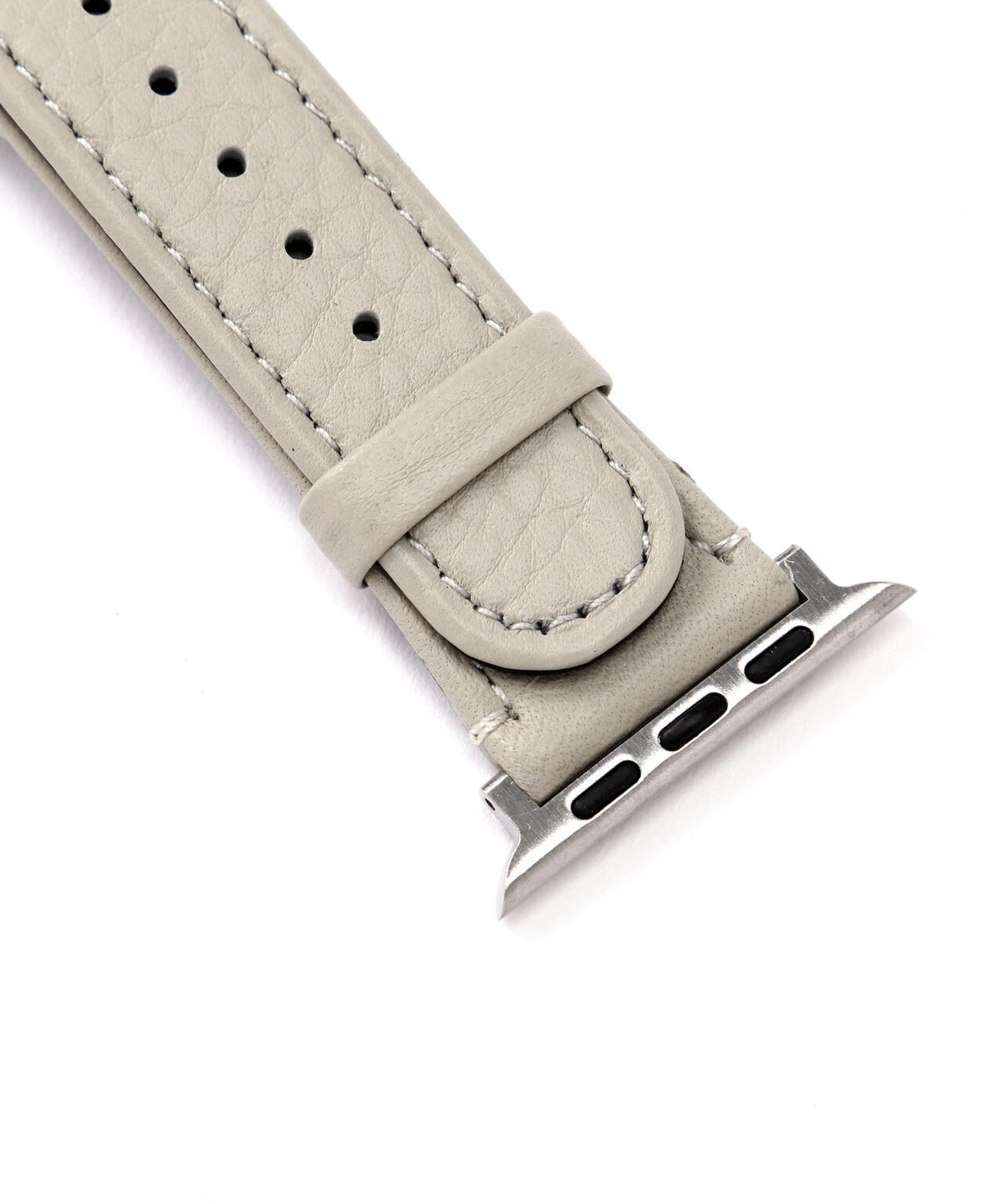 objcts.io/オブジェクツアイオー/LEATHER HYBRID BAND D BUCKLE - Apple Watch