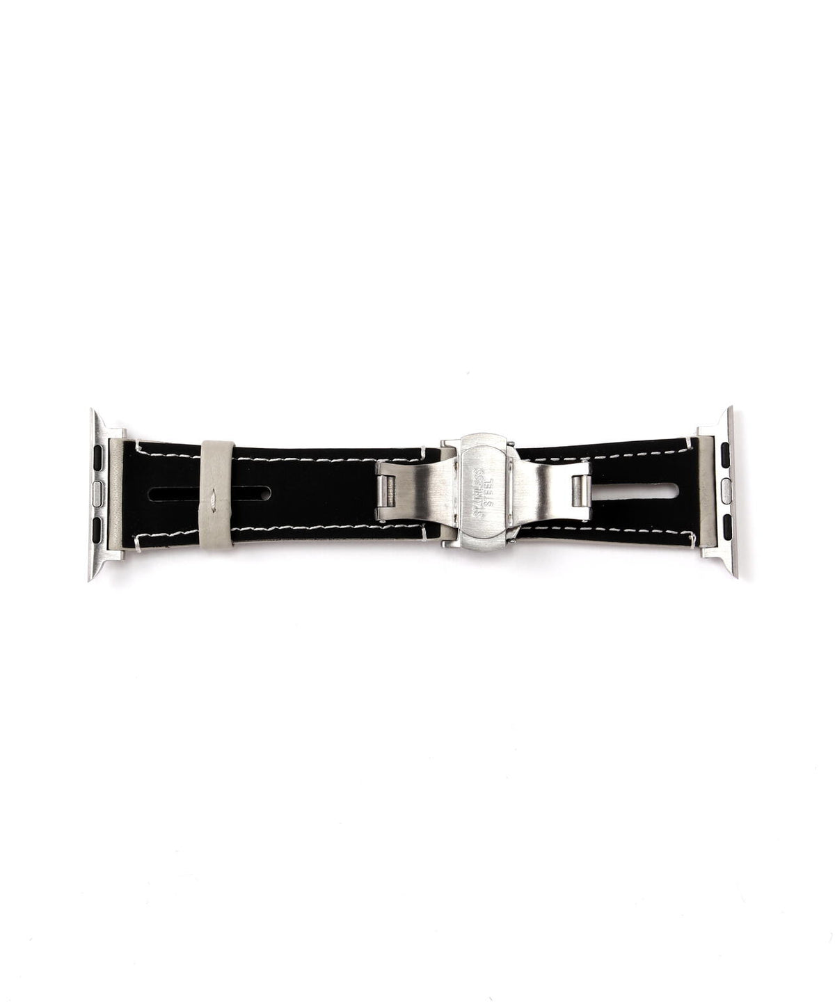 objcts.io/オブジェクツアイオー/LEATHER HYBRID BAND D BUCKLE - Apple Watch
