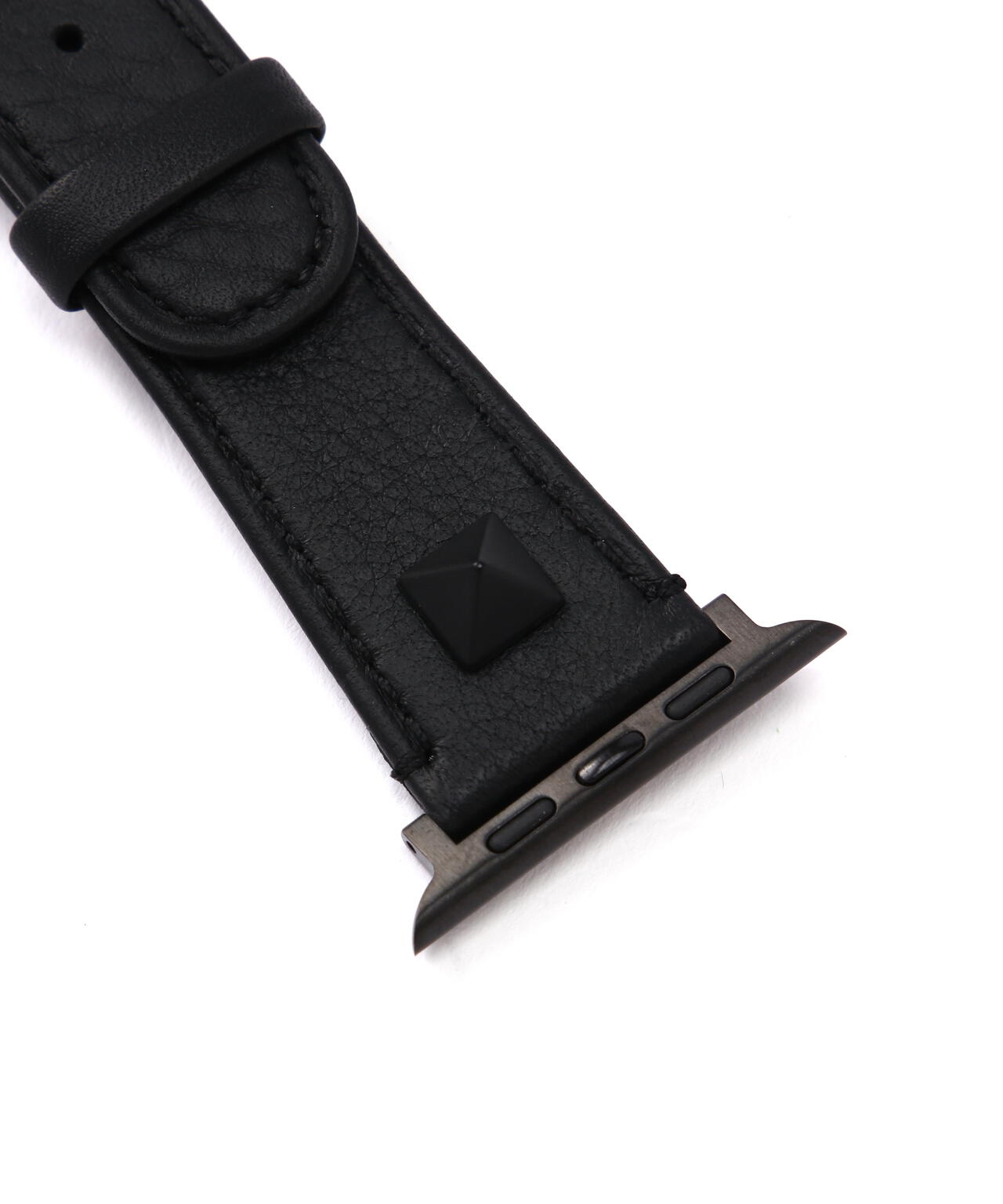 objcts.io/オブジェクツアイオー/LEATHER HYBRID BAND STUDS - Apple Watch