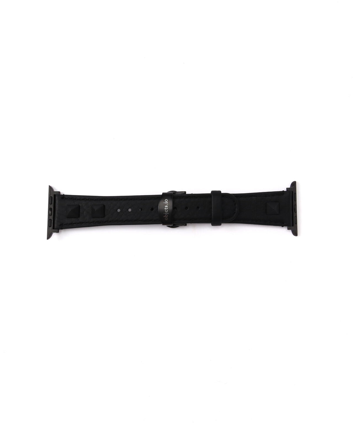 objcts.io/オブジェクツアイオー/LEATHER HYBRID BAND STUDS - Apple Watch