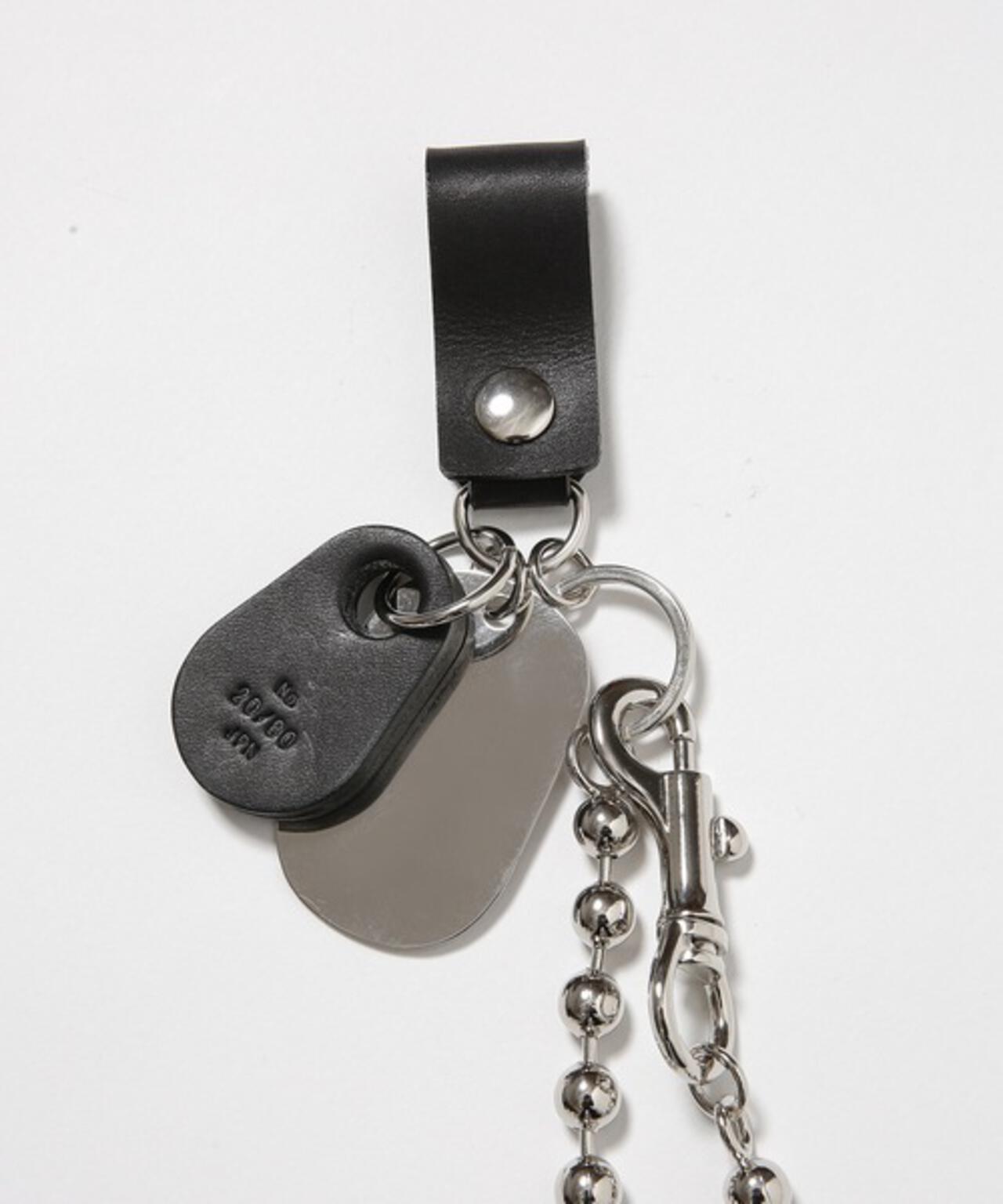 【20/80】トゥエンティーエイティー/KEY CHAIN WITH LEATHER