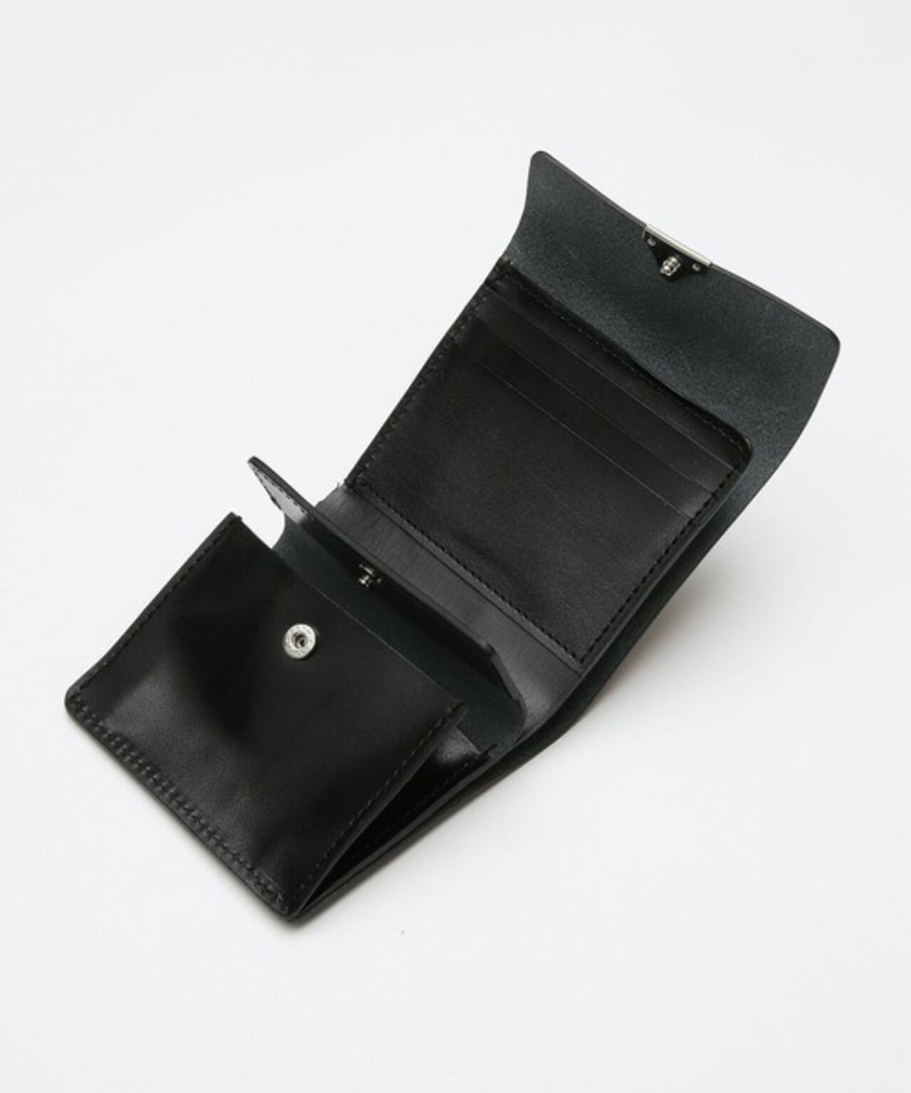 【20/80】トゥエンティーエイティー/TOCHIGI LEATHER FOLDED WALLET WITH FLAP