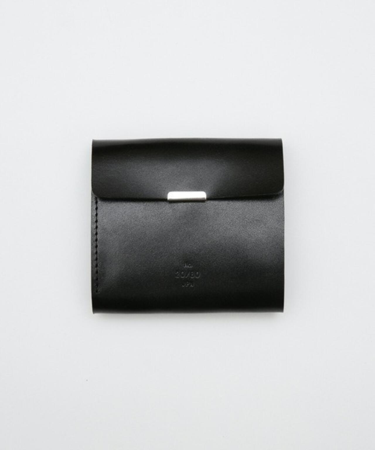 【20/80】トゥエンティーエイティー/TOCHIGI LEATHER FOLDED WALLET WITH FLAP