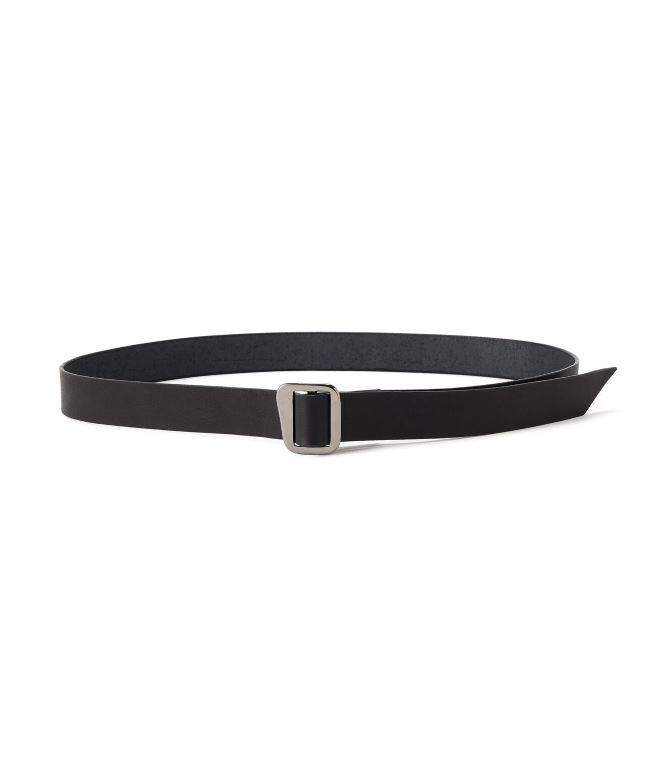 【20/80】トゥエンティーエイティー/ TOCHIGI LEATHER TAPE BELT WITH BRASS NARROW BUCKL