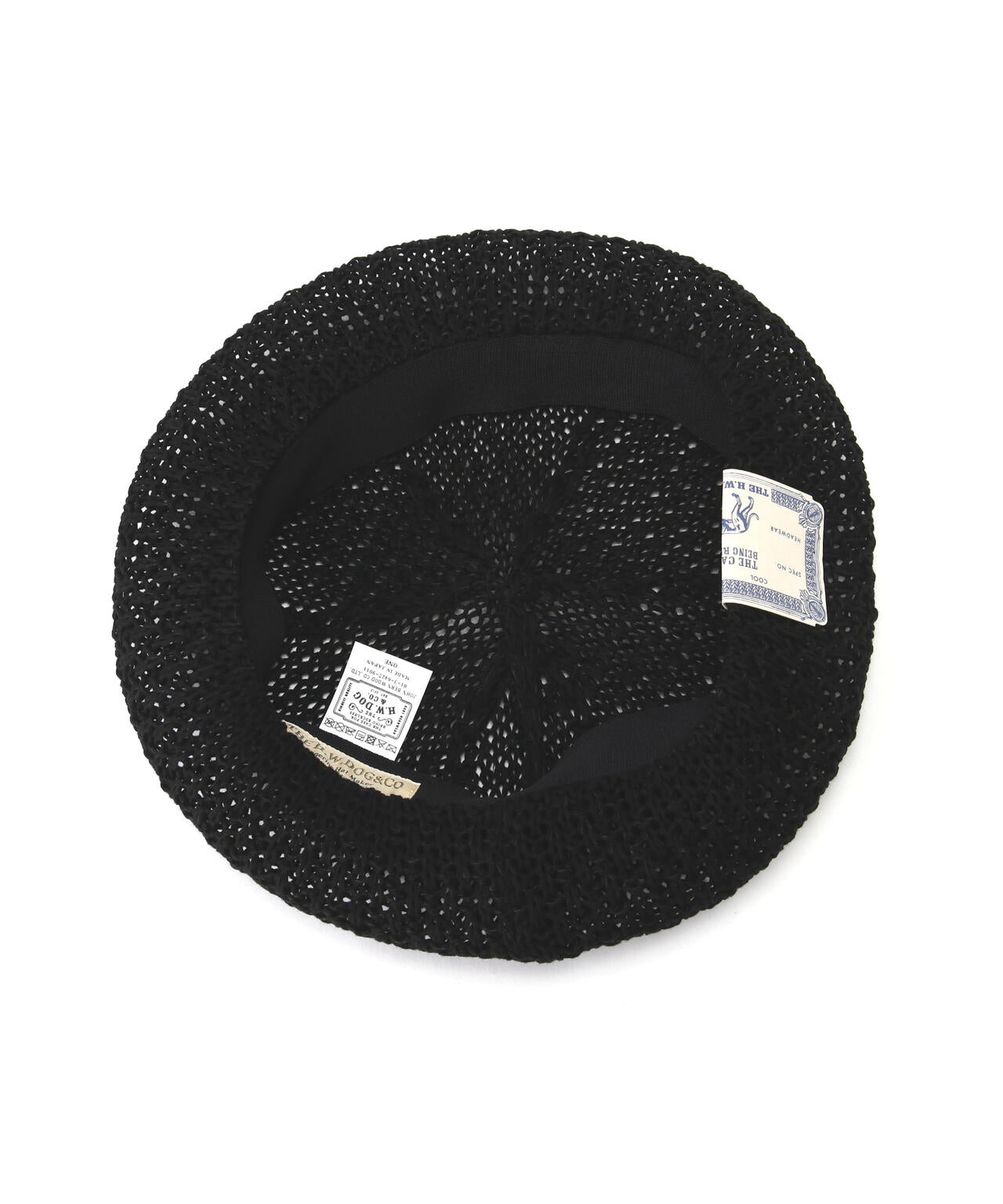 THE H.W.DOG&CO./ザエイチダブリュードッグアンドコー/WIDE BERET