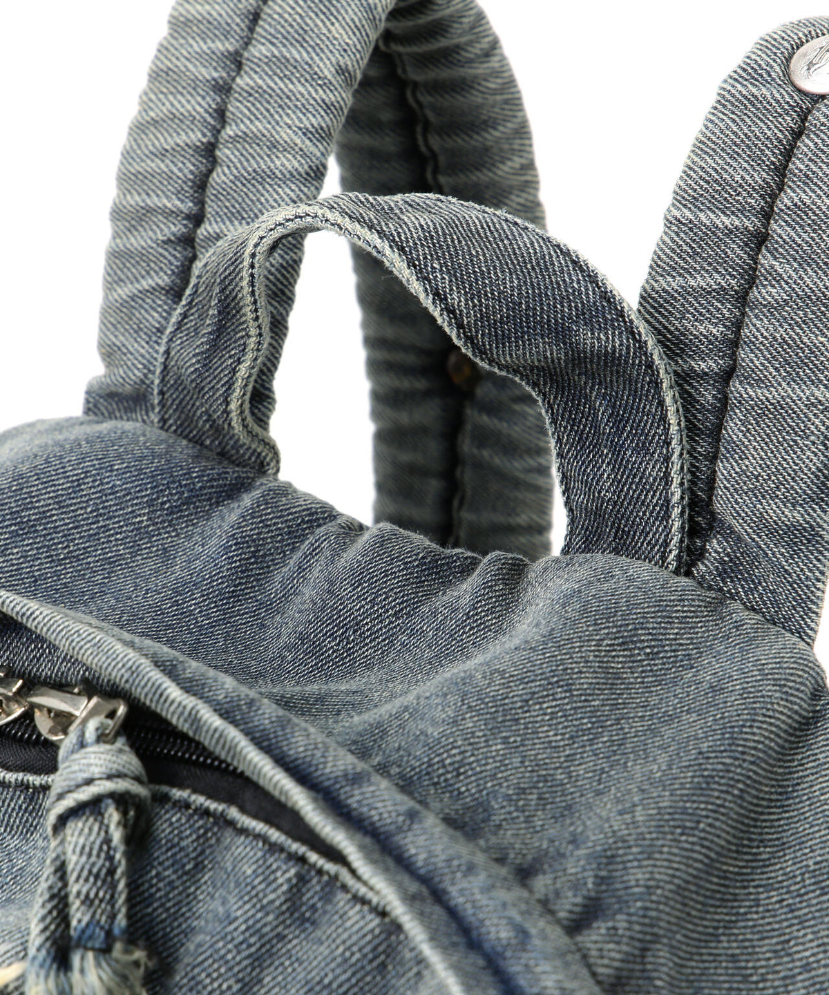 NOT4NERD/ノットフォーナード/CUT OFF STUD DENIM BACKPACK