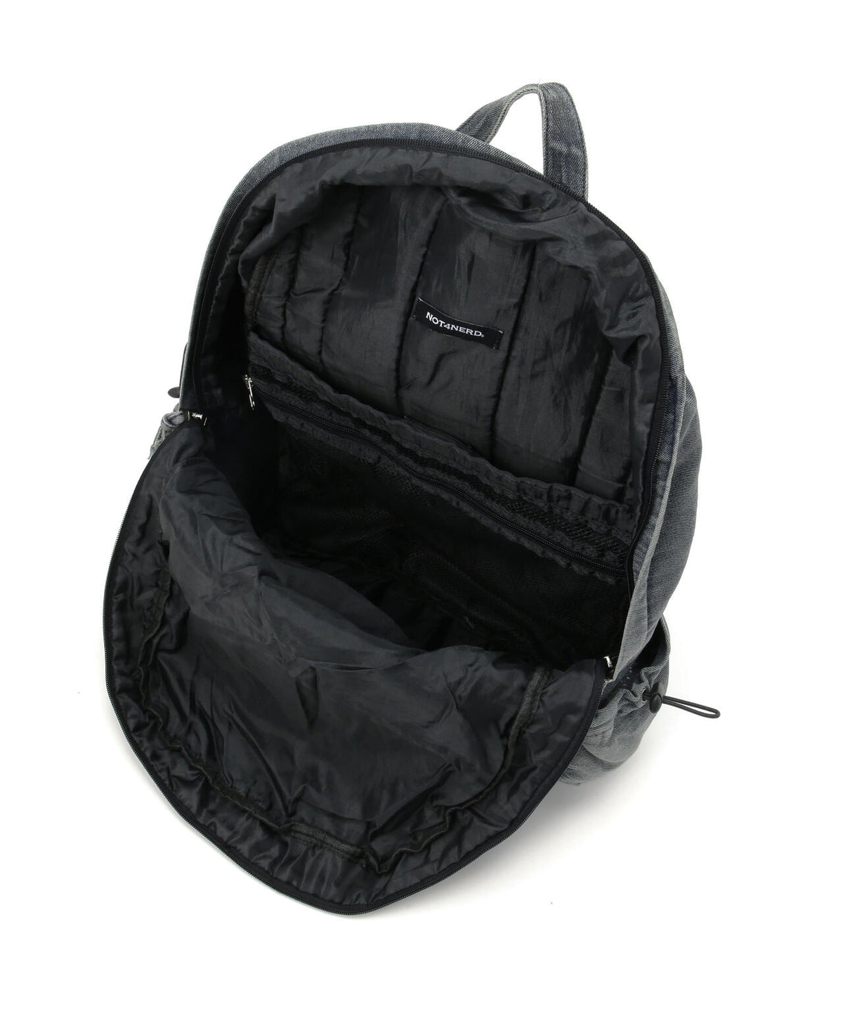 NOT4NERD/ノットフォーナード/CUT OFF STUD DENIM BACKPACK
