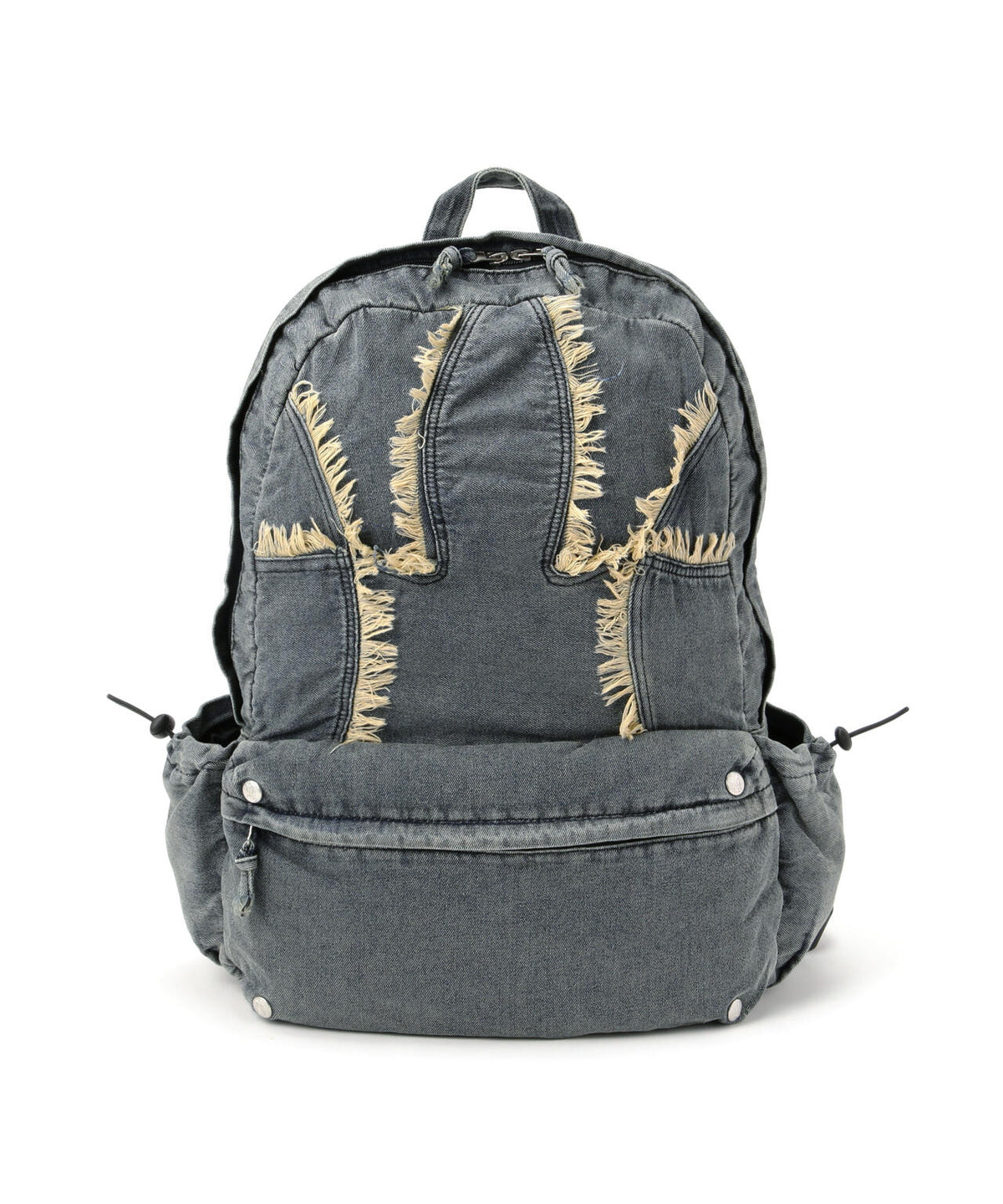 NOT4NERD/ノットフォーナード/CUT OFF STUD DENIM BACKPACK
