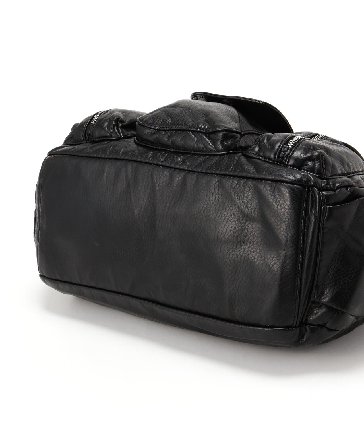 SIS/エスアイエス/PU Leather Shoulder Bag