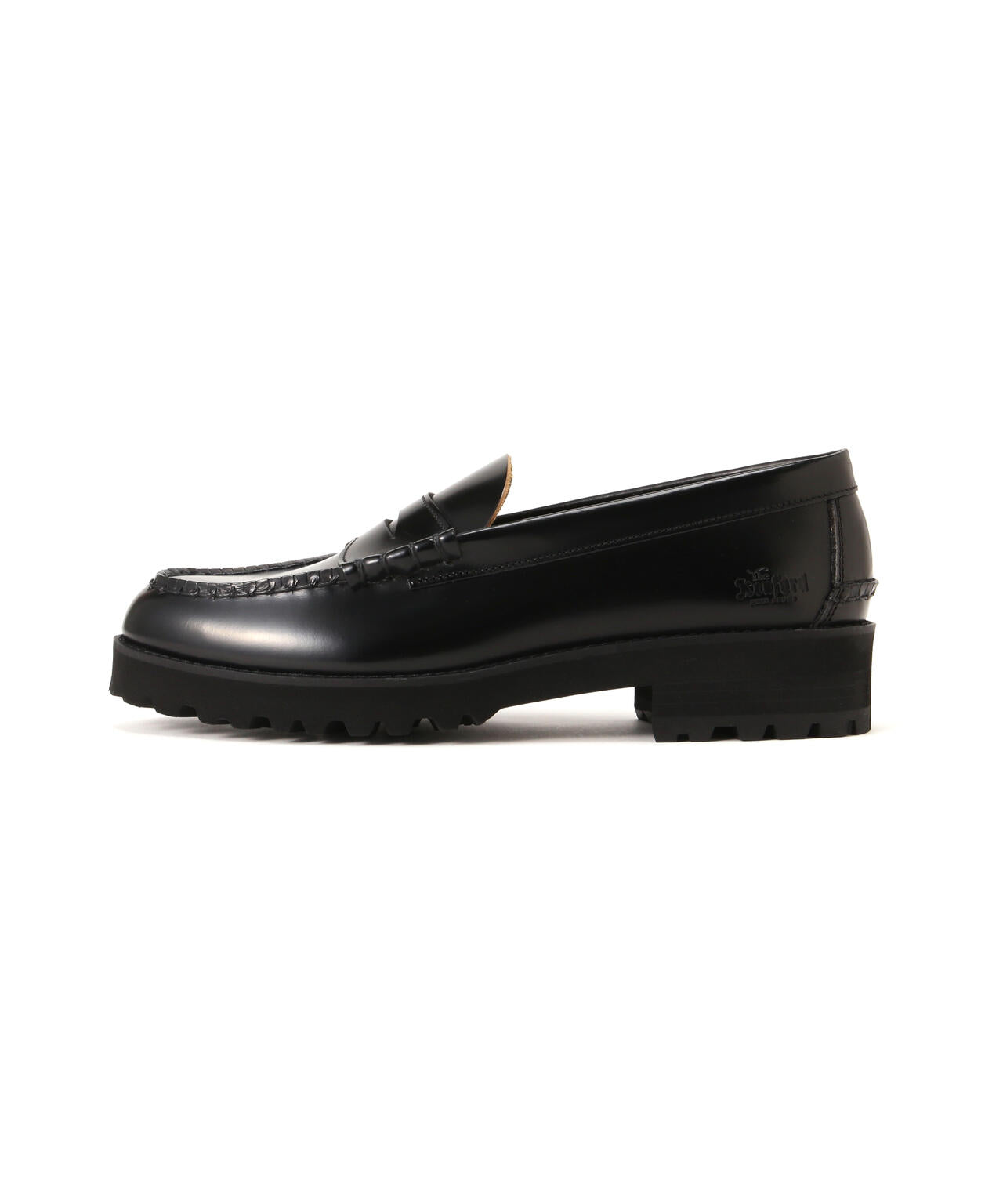 The Kenford Fineshoes/ケンフォードファインシューズ/TANK SOLE LOAFERS/BLACK