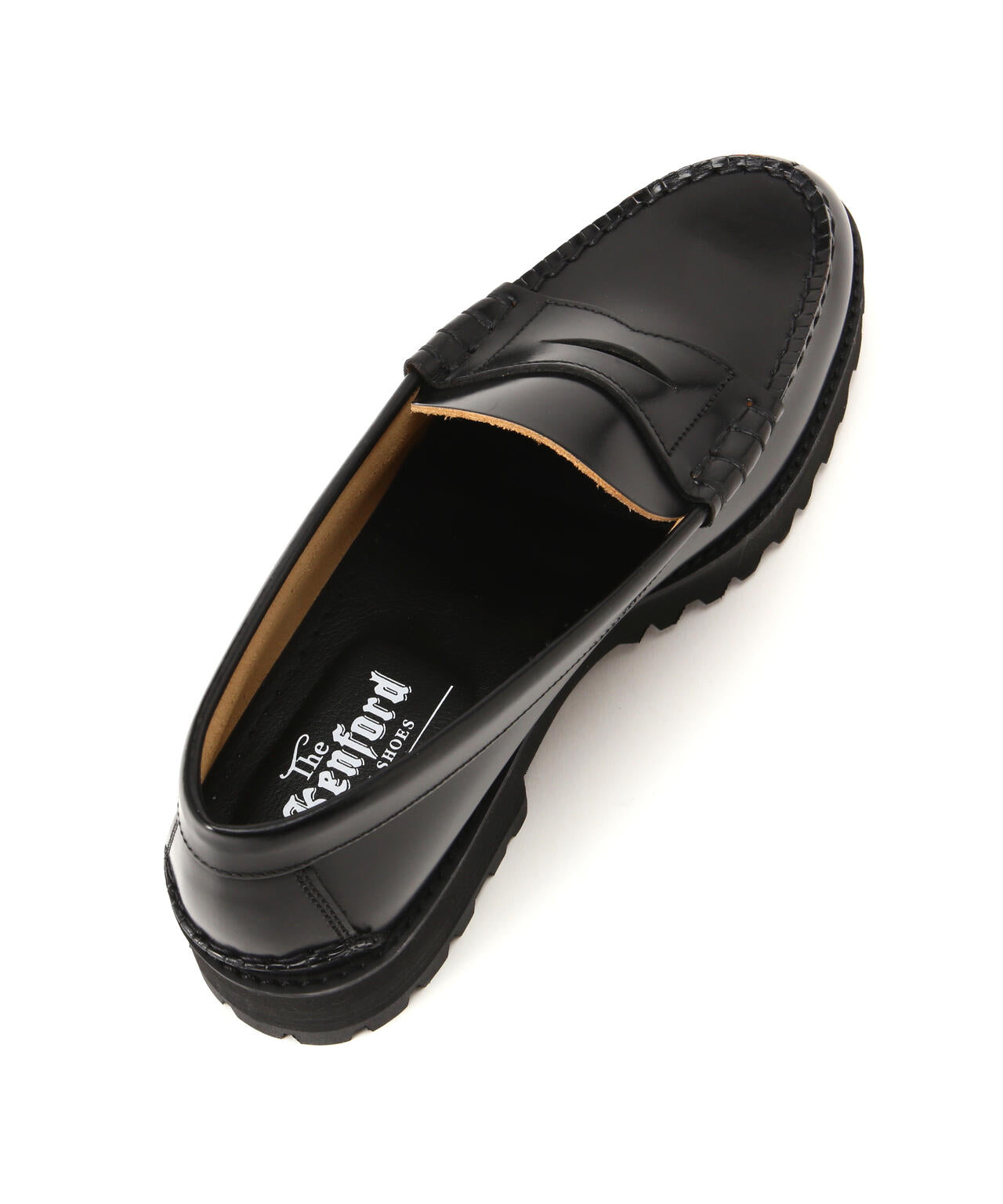 The Kenford Fineshoes/ケンフォードファインシューズ/TANK SOLE LOAFERS/BLACK