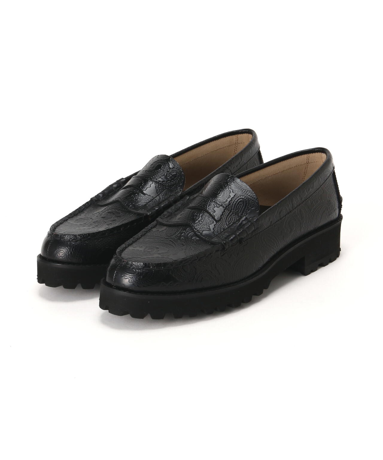 The Kenford Fineshoes/ケンフォードファインシューズ/PAISLEY TANK SOLE LOAFERS