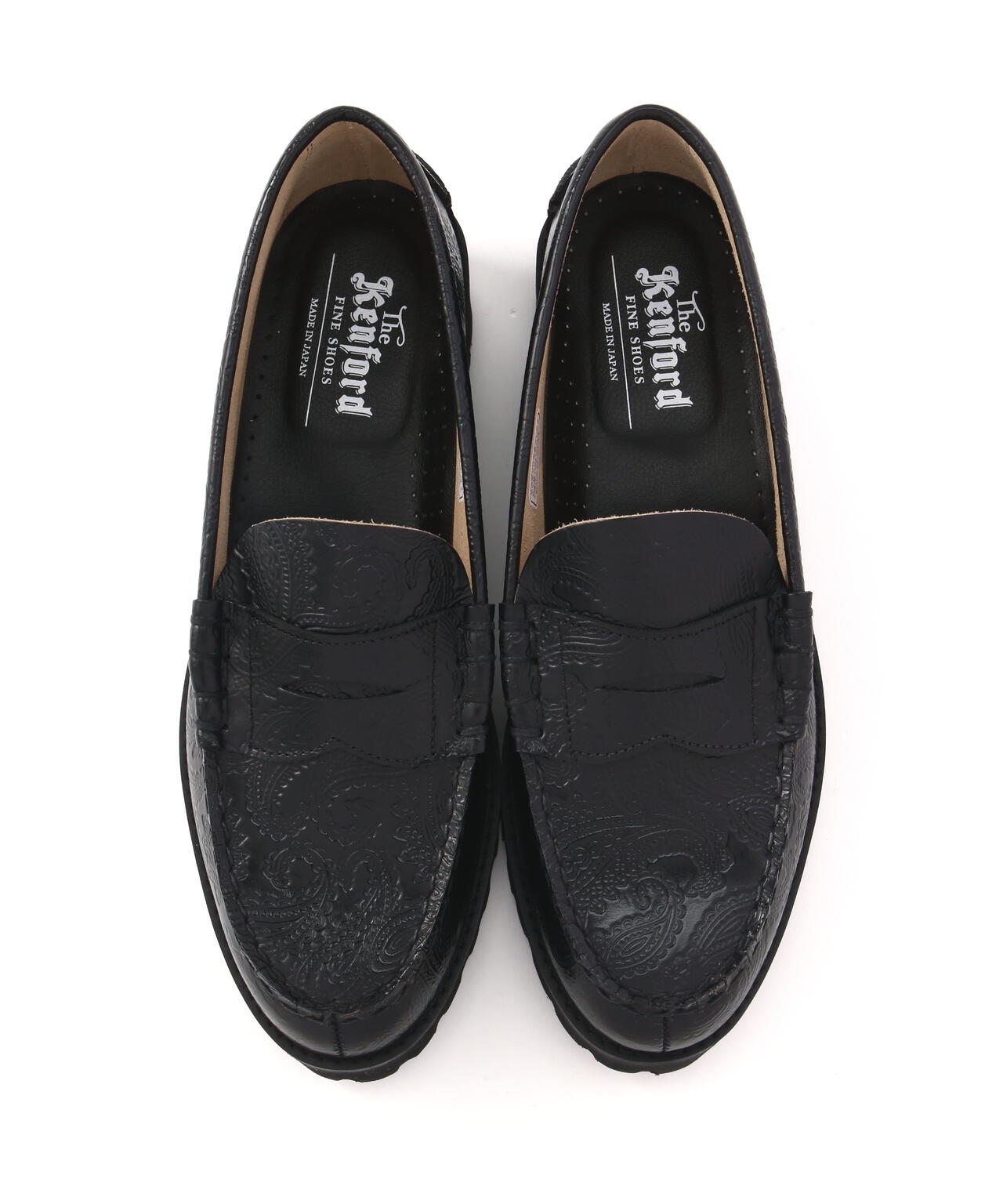 The Kenford Fineshoes/ケンフォードファインシューズ/PAISLEY TANK SOLE LOAFERS