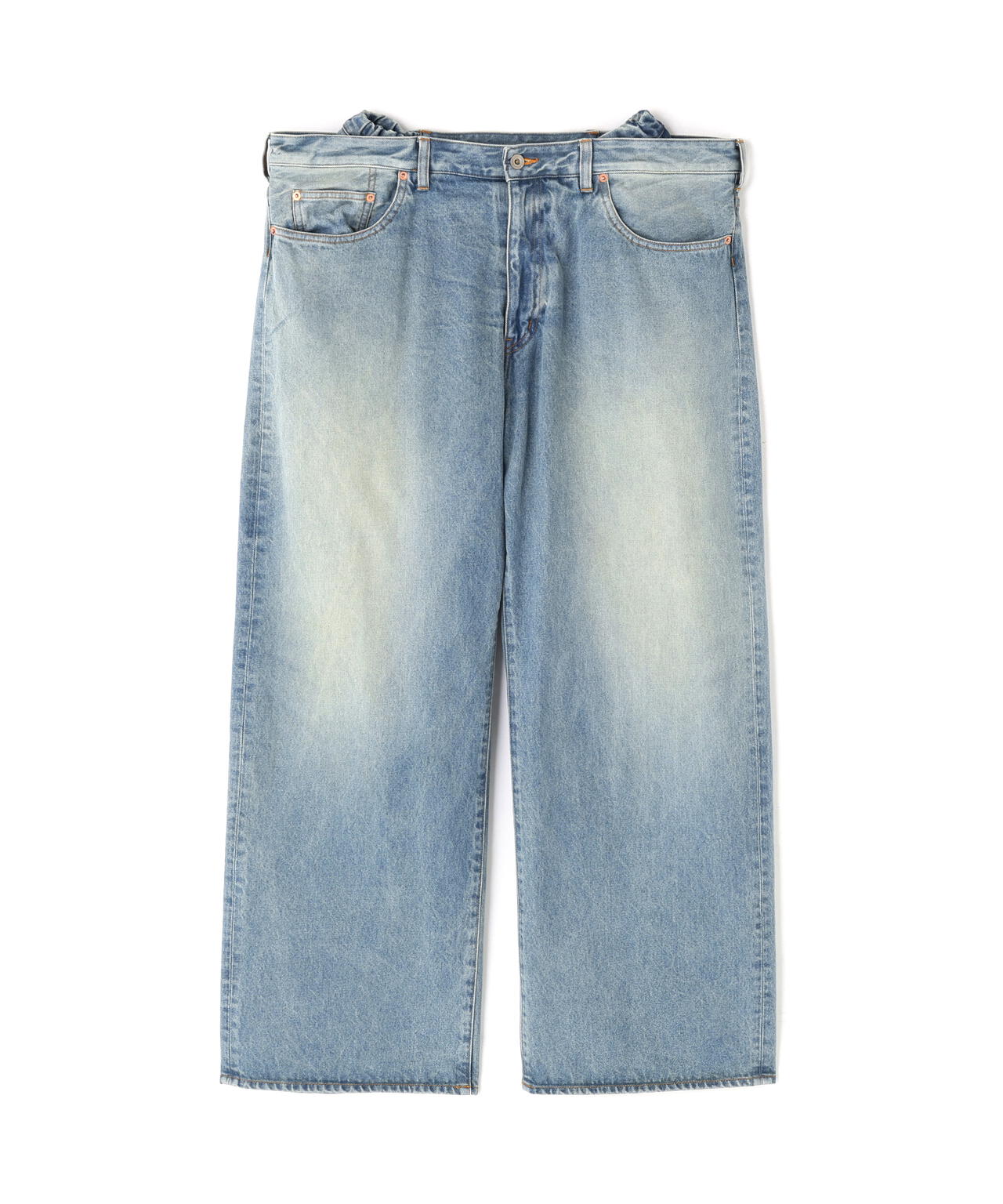 doublet/ダブレット/FLOATING WAIST DENIM PANTS