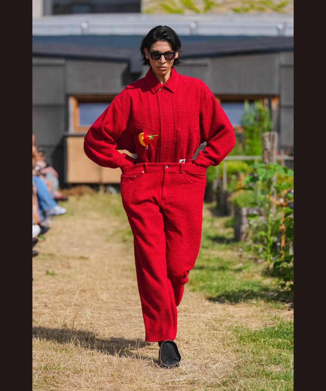 doublet/ダブレット/WAIST STRAWBERRY TROUSER