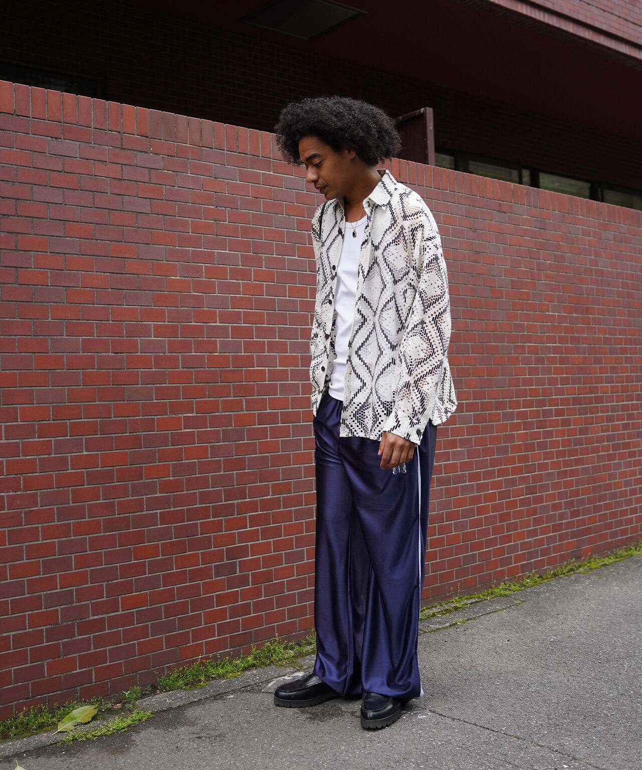 NEEDLES/ニードルズ/TRACK PANT - TRICOT SATEEN