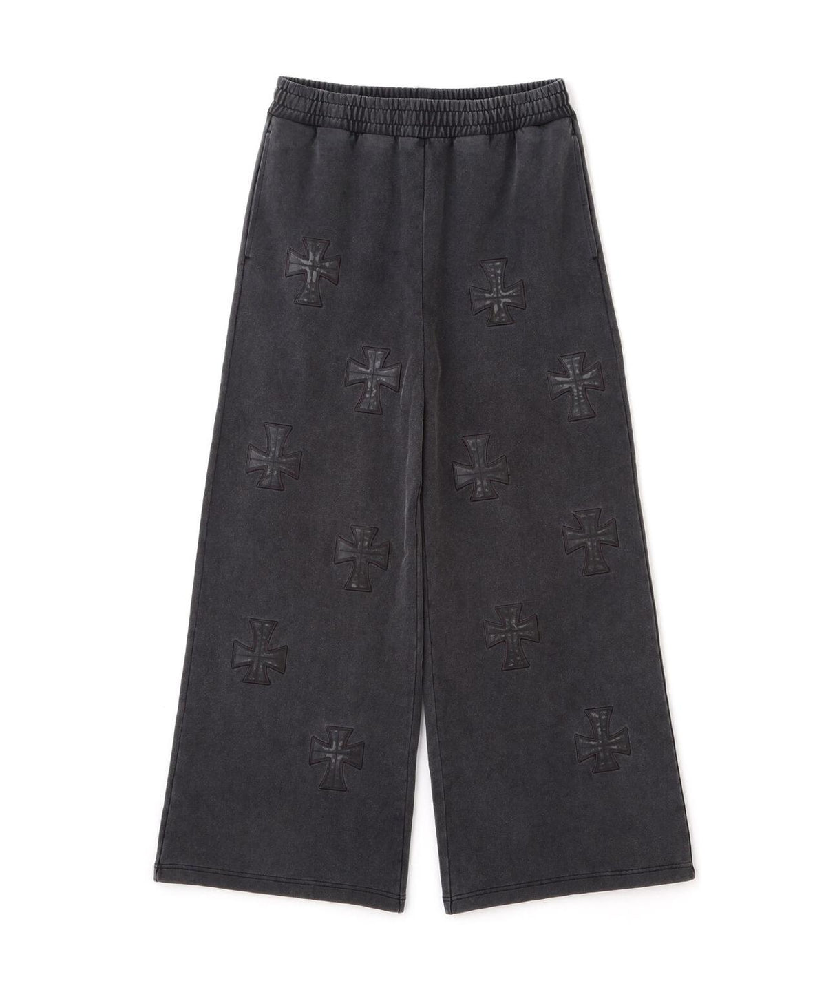 UNKNOWNLONDON/アンノウンロンドン/【LHP EXCLUSIVE】LEATHER CROSS BUGGY PANTS