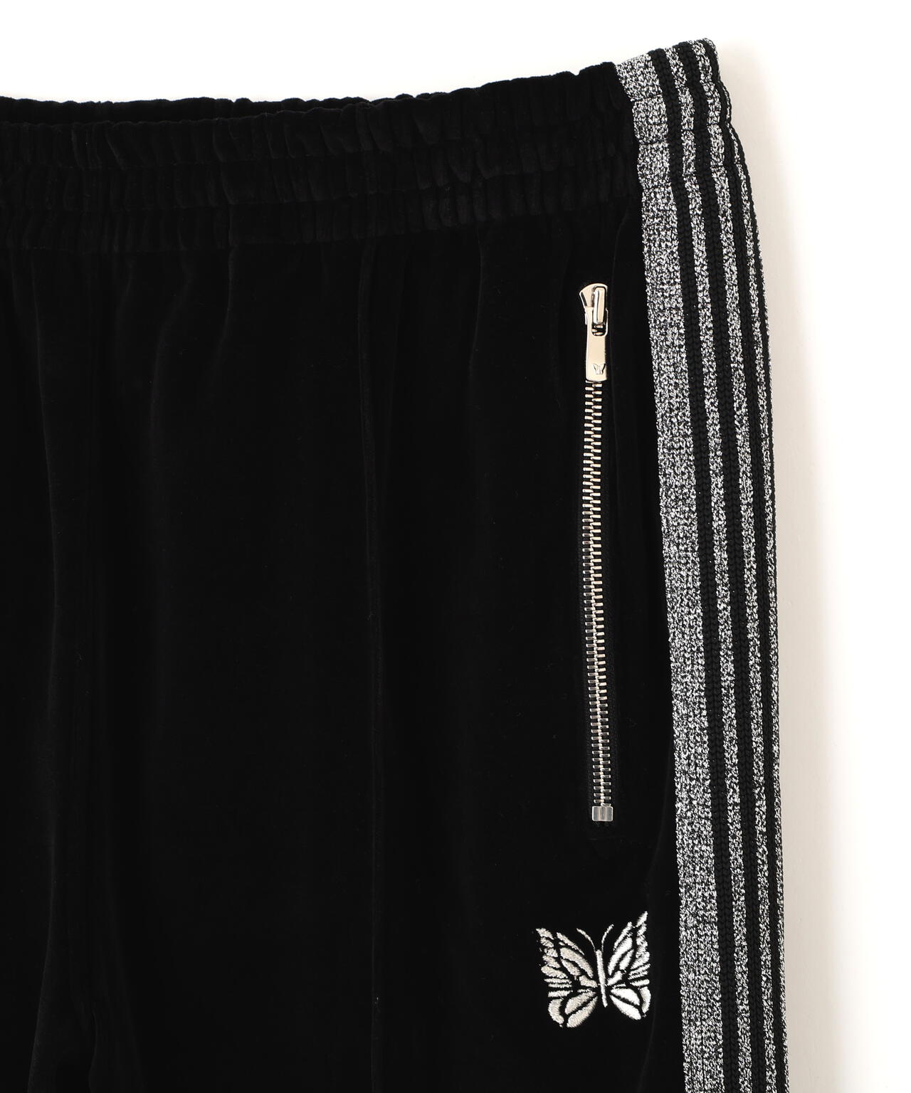 NEEDLES/ニードルズ/【LHP EXCLUSIVE】TRACK PANT - C/PE VELOUR(BLACK)