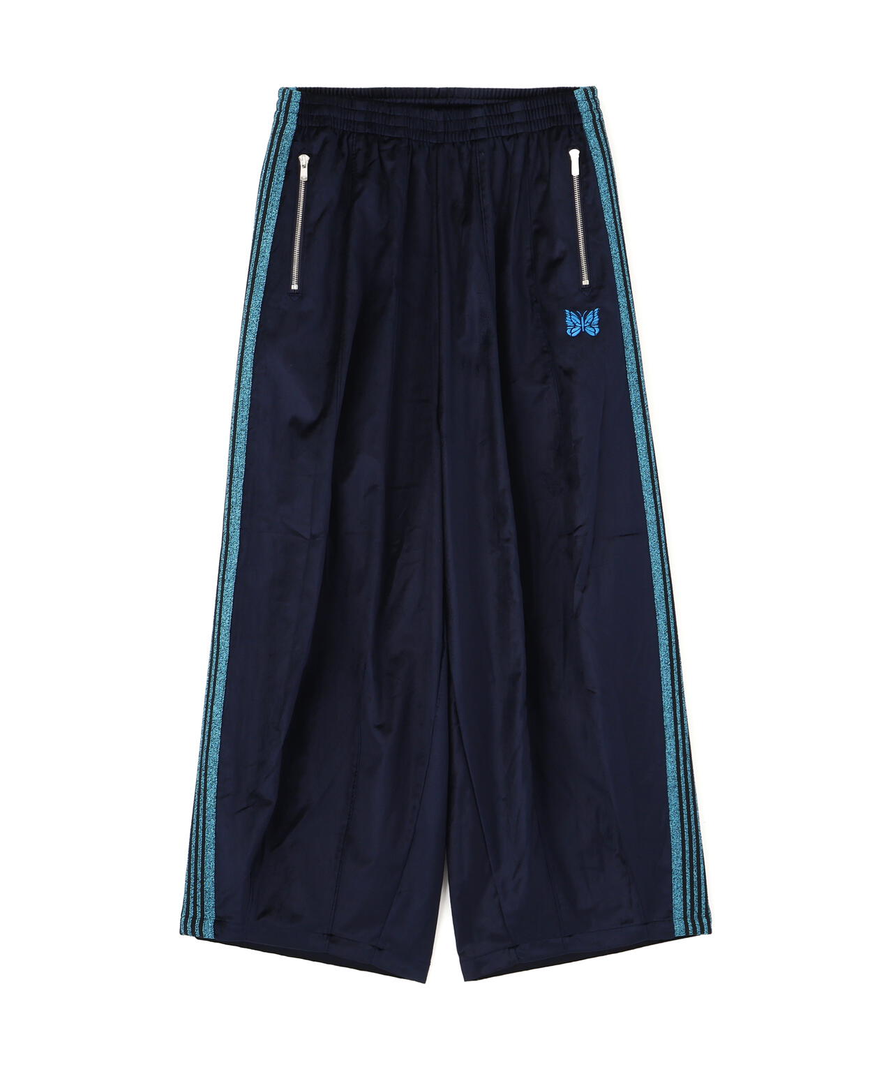 NEEDLES/ニードルズ/【LHP EXCLUSIVE】H.D.TRACK PANT - C/PE VELOUR(NAVY)